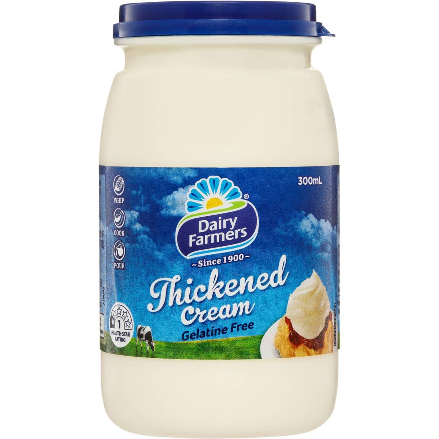 Dairy Farmers Thickened Cream, 300 Millilitre