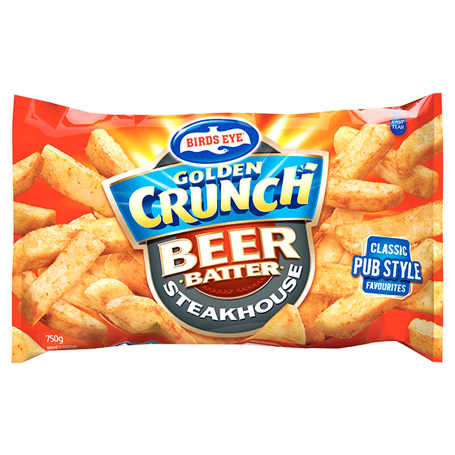 Birds Eye Golden Crunch Steakhouse Chips, 750 Gram