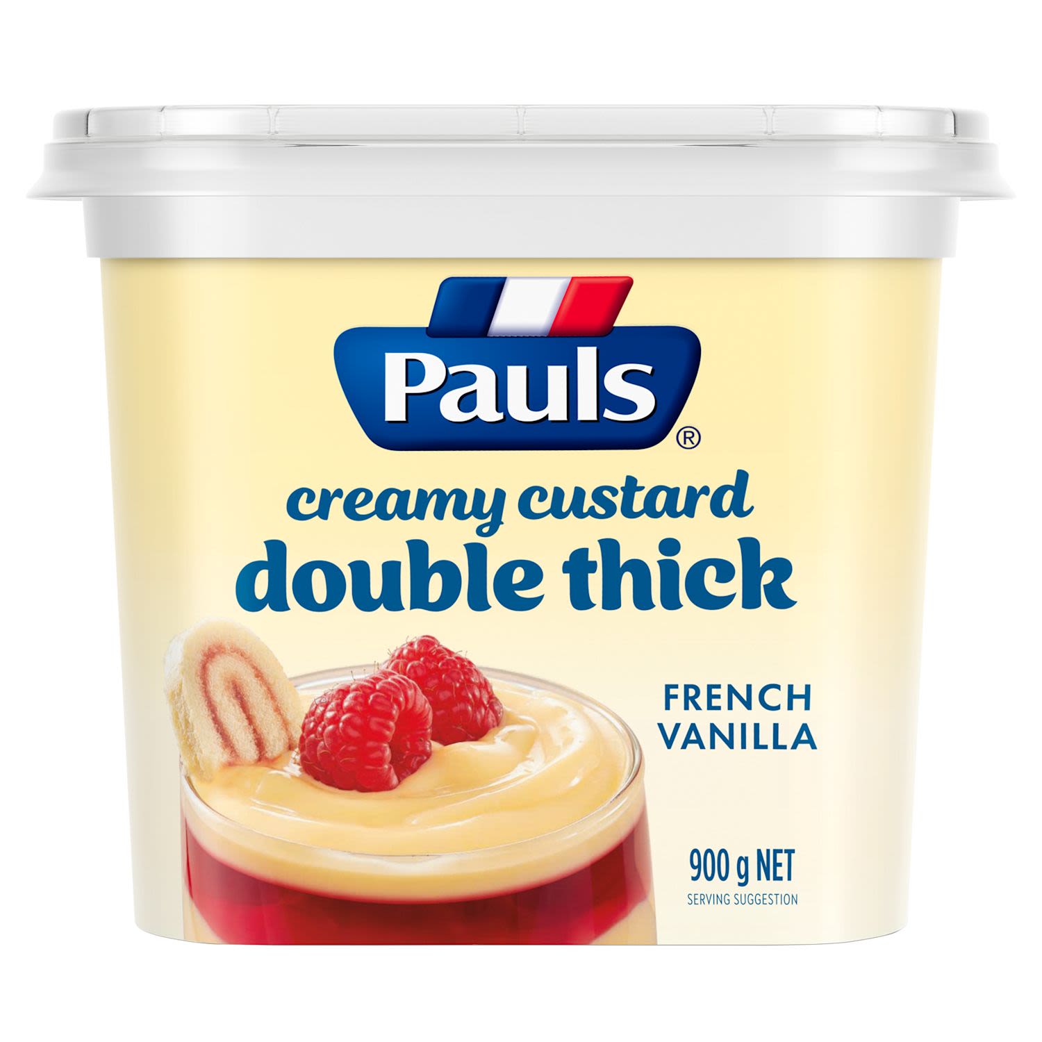Pauls Double Thick French Vanilla Custard, 900 Gram