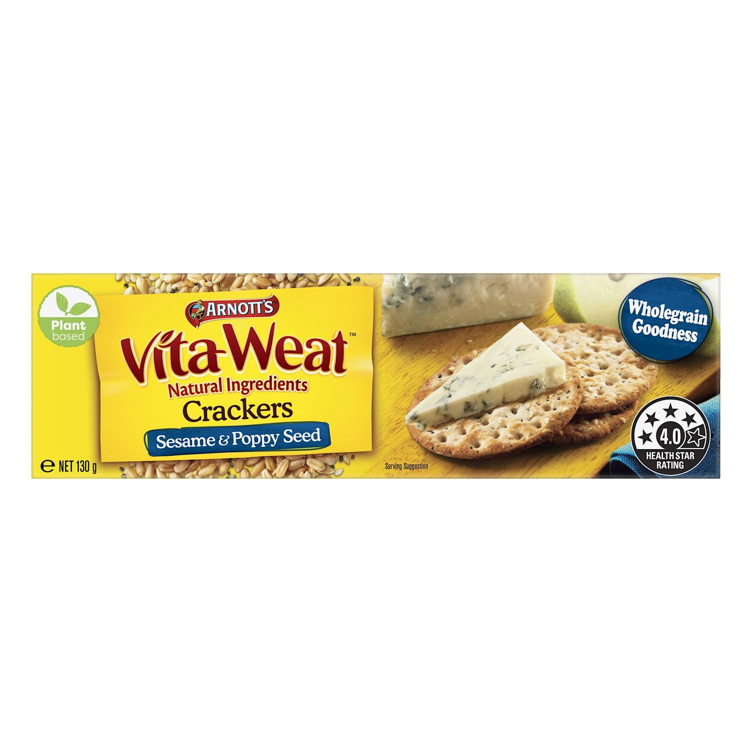 Arnott's Vita-Weat Cracker Sesame & Poppy Seeds