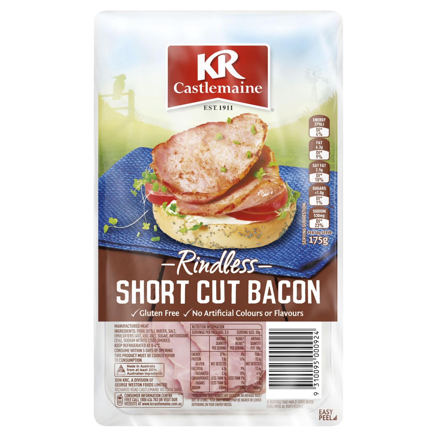 KR Castlemaine 175g