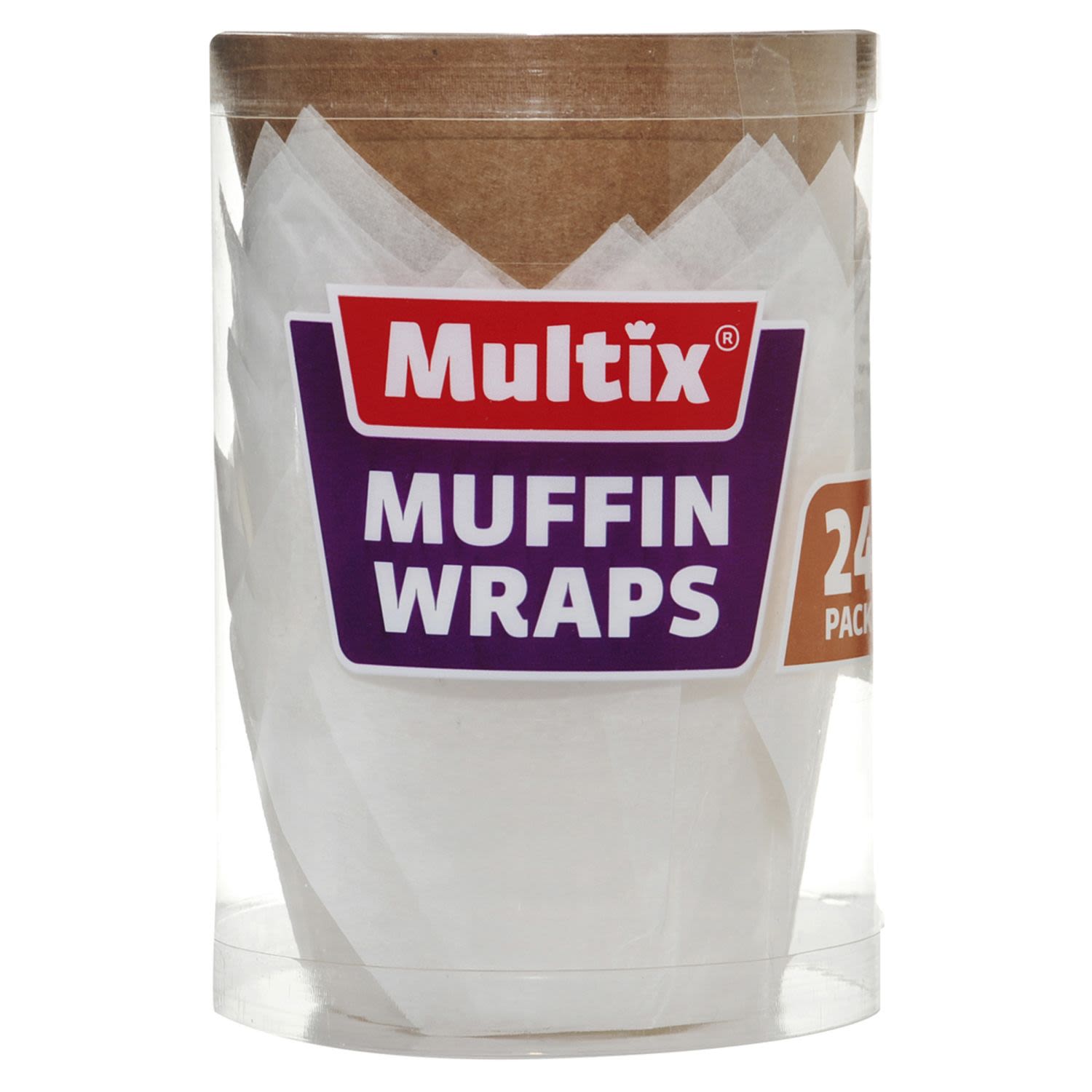 Multix Muffin Wraps, 24 Each