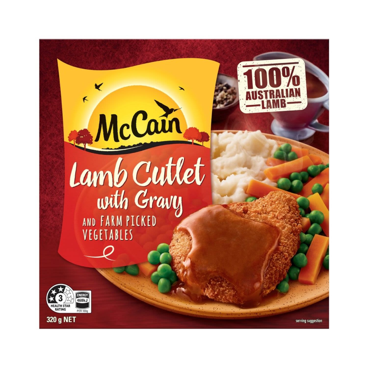 McCain Dinner Lamb Cutlet & Gravy