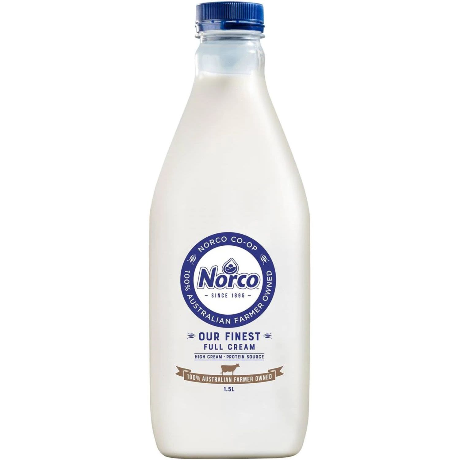 Norco Finest Full Cream Milk, 1.5 Litre