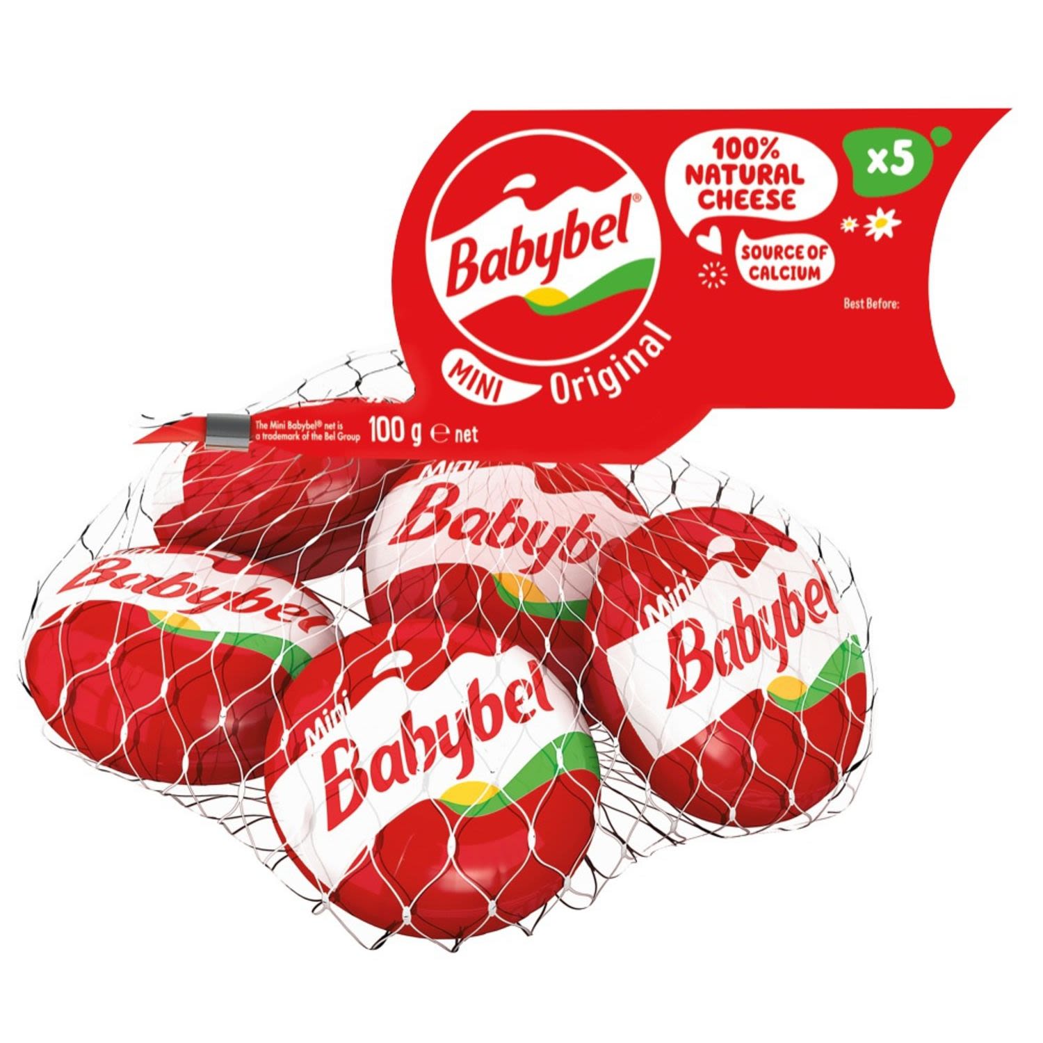 Babybel Mini Cheese 5 Portions, 100 Gram