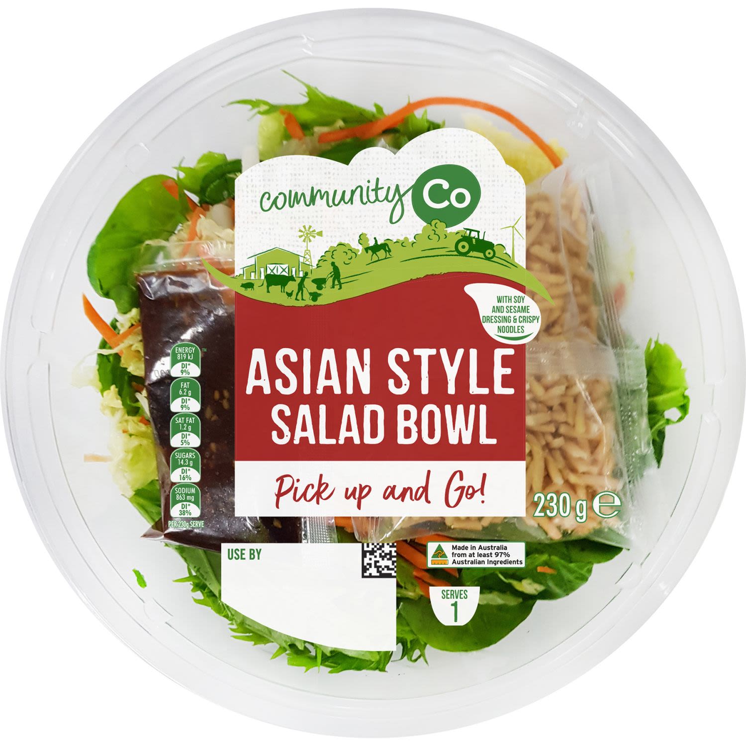 Community Co Asian Salad Bowl, 230 Gram