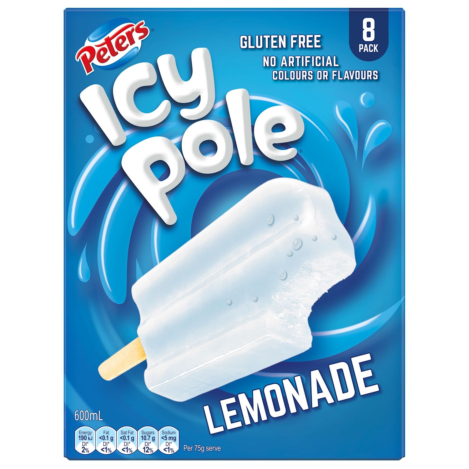 Peters Icy Pole Lemonade