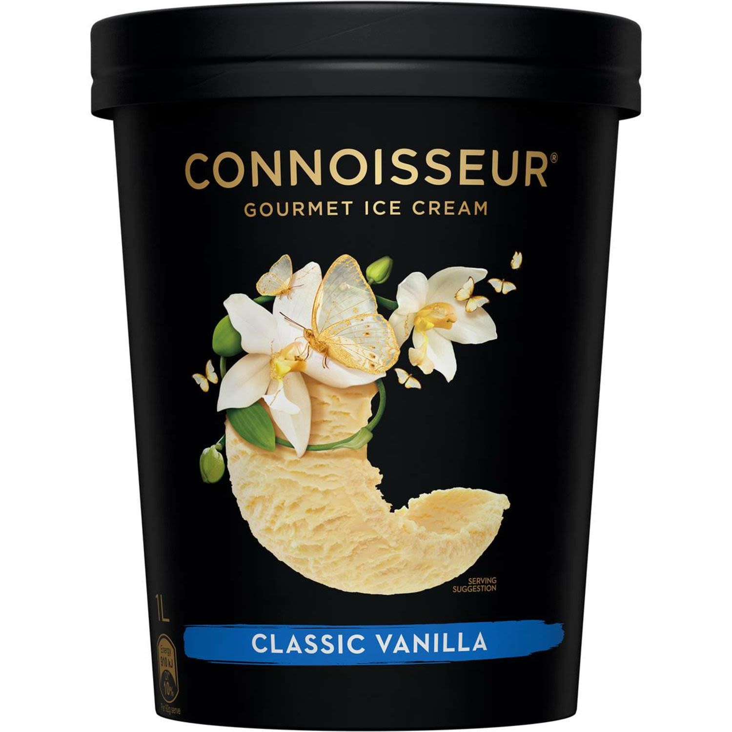 Connoisseur Ice Cream Classic Vanilla 1l Tub, 1 Litre