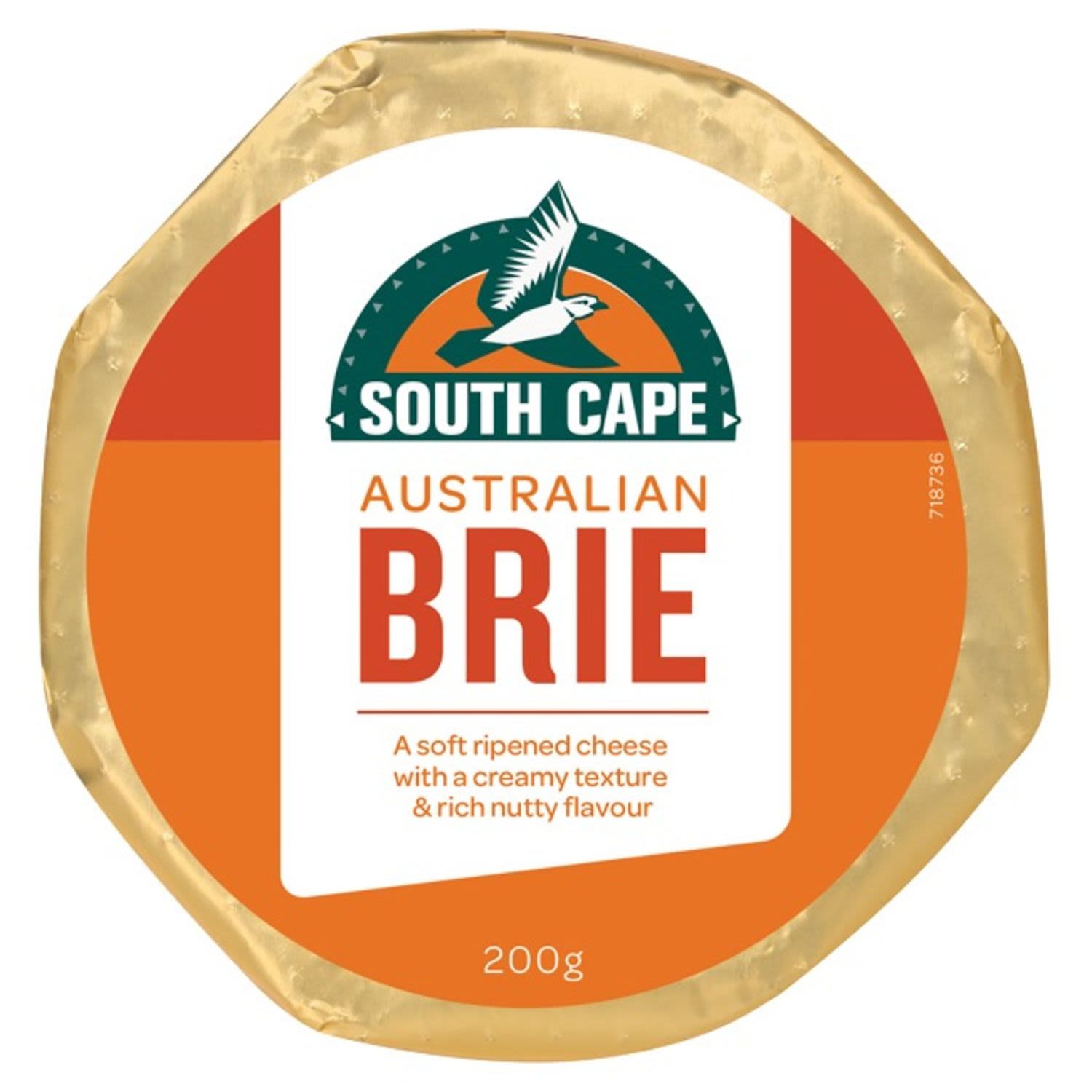South Cape Brie Cheese, 200 Gram