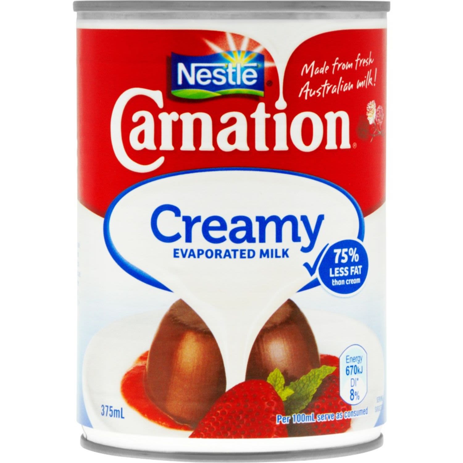 Nestlé Carnation Creamy Evaporated Milk, 375 Millilitre