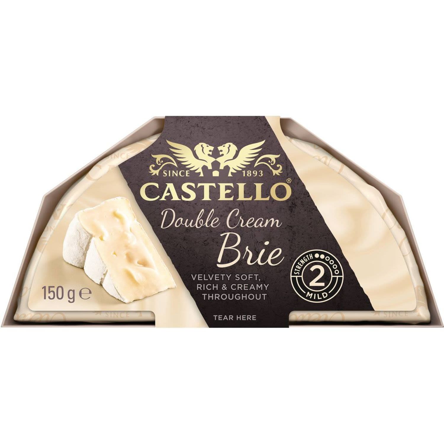 Castello Double Cream Brie, 150 Gram