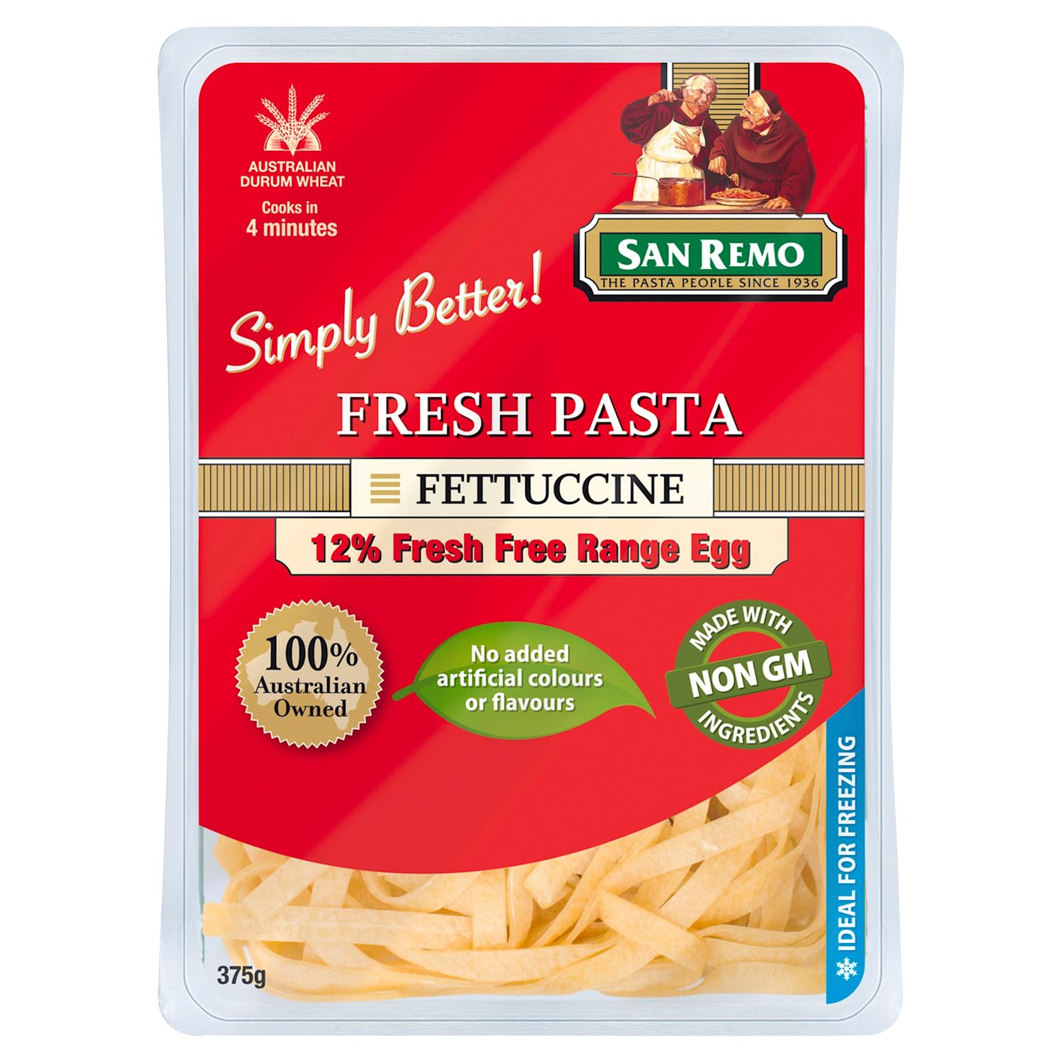 San Remo Fresh Traditional Egg Fettuccine