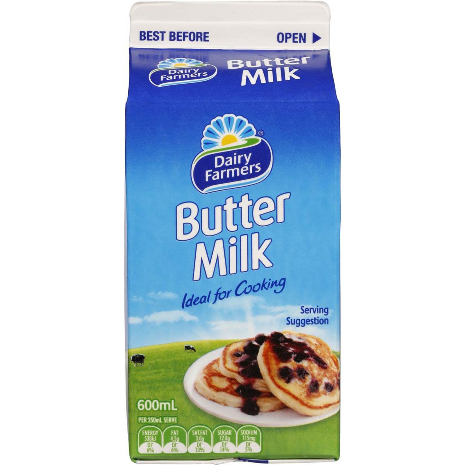 Dairy Farmers Buttermilk, 600 Millilitre