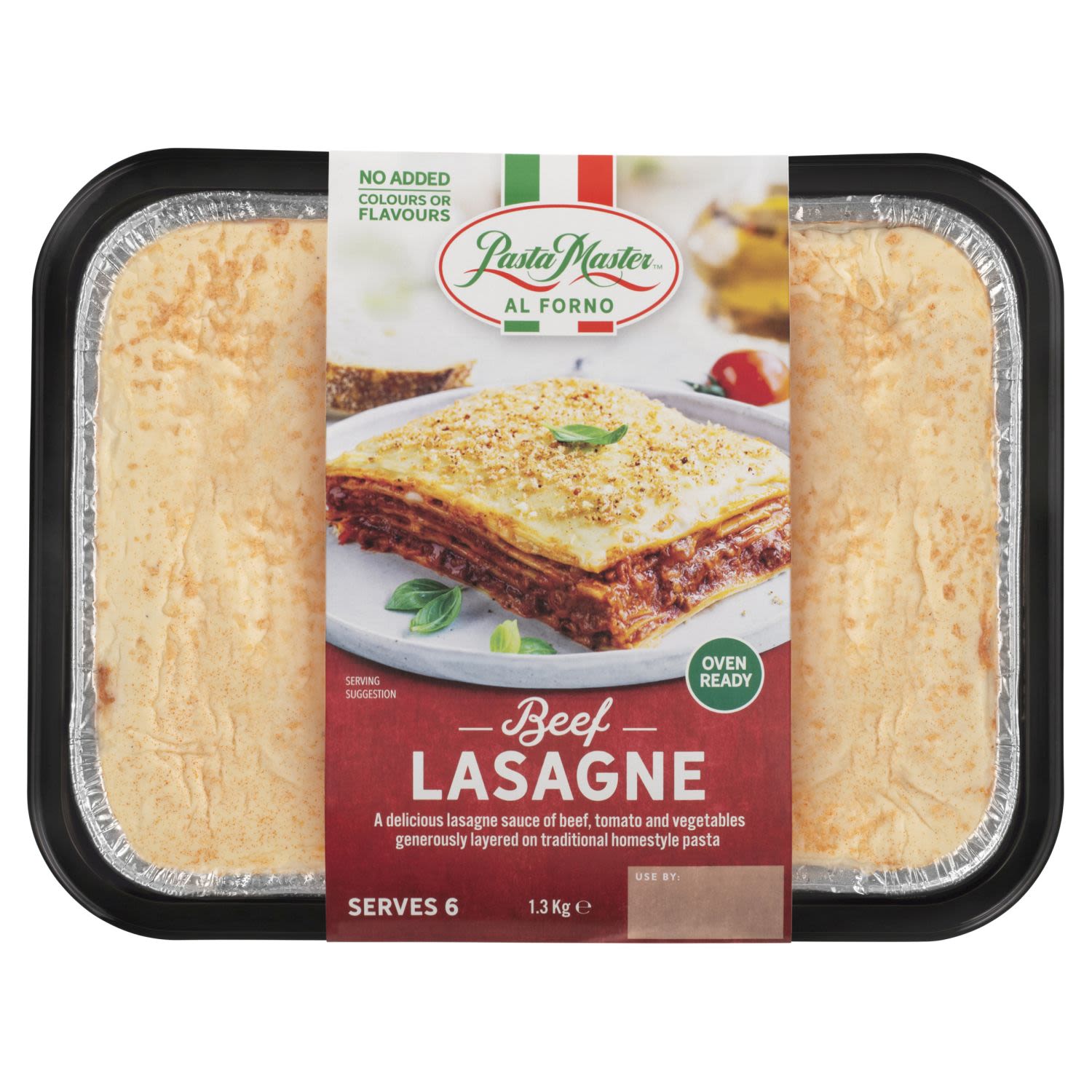 Pasta Master Beef Lasagne, 1.3 Kilogram