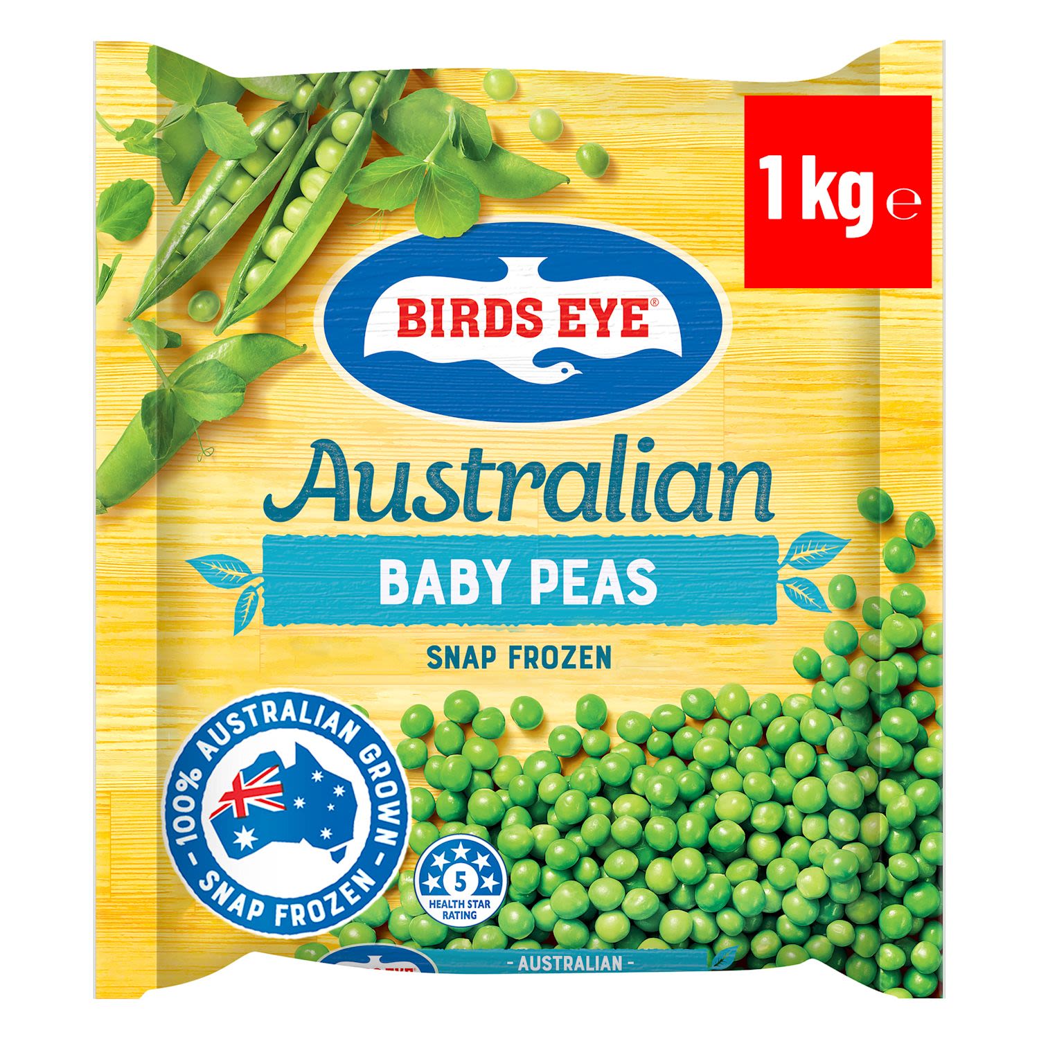 Birds Eye Baby Peas, 1 Kilogram