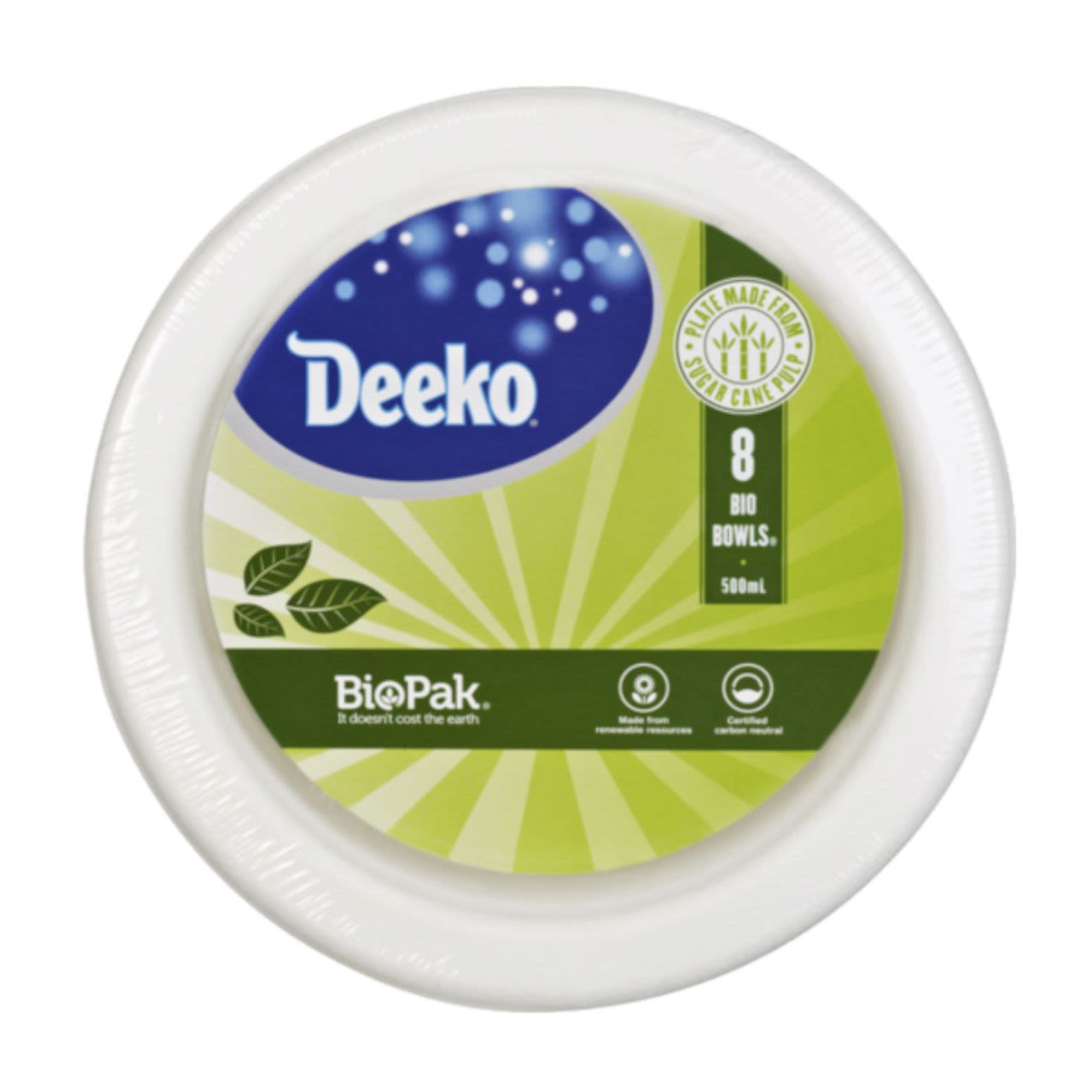 Deeko Bio Bowls, 8 Each