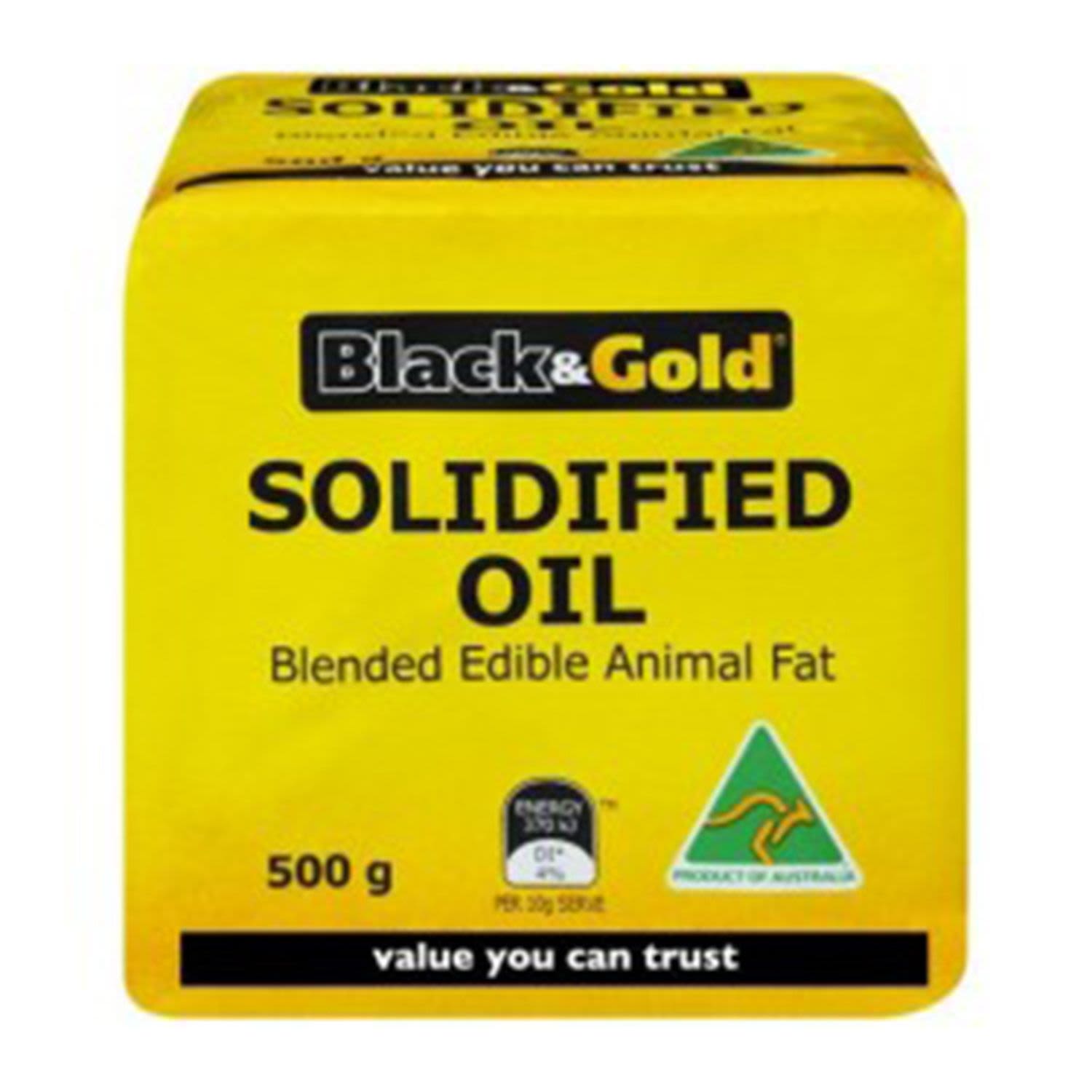 Black & Gold Solidified Oil , 500 Gram