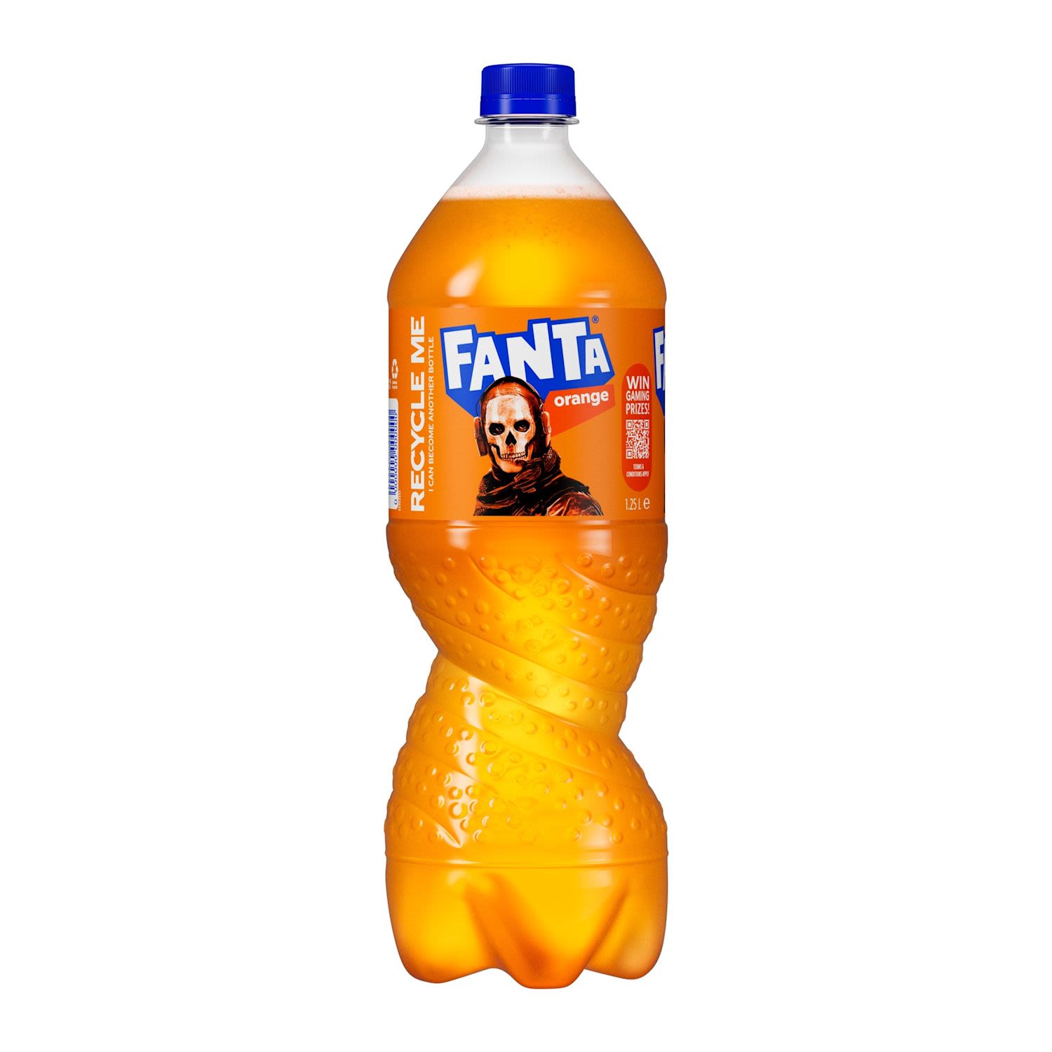 Fanta Orange Soft Drink Bottle