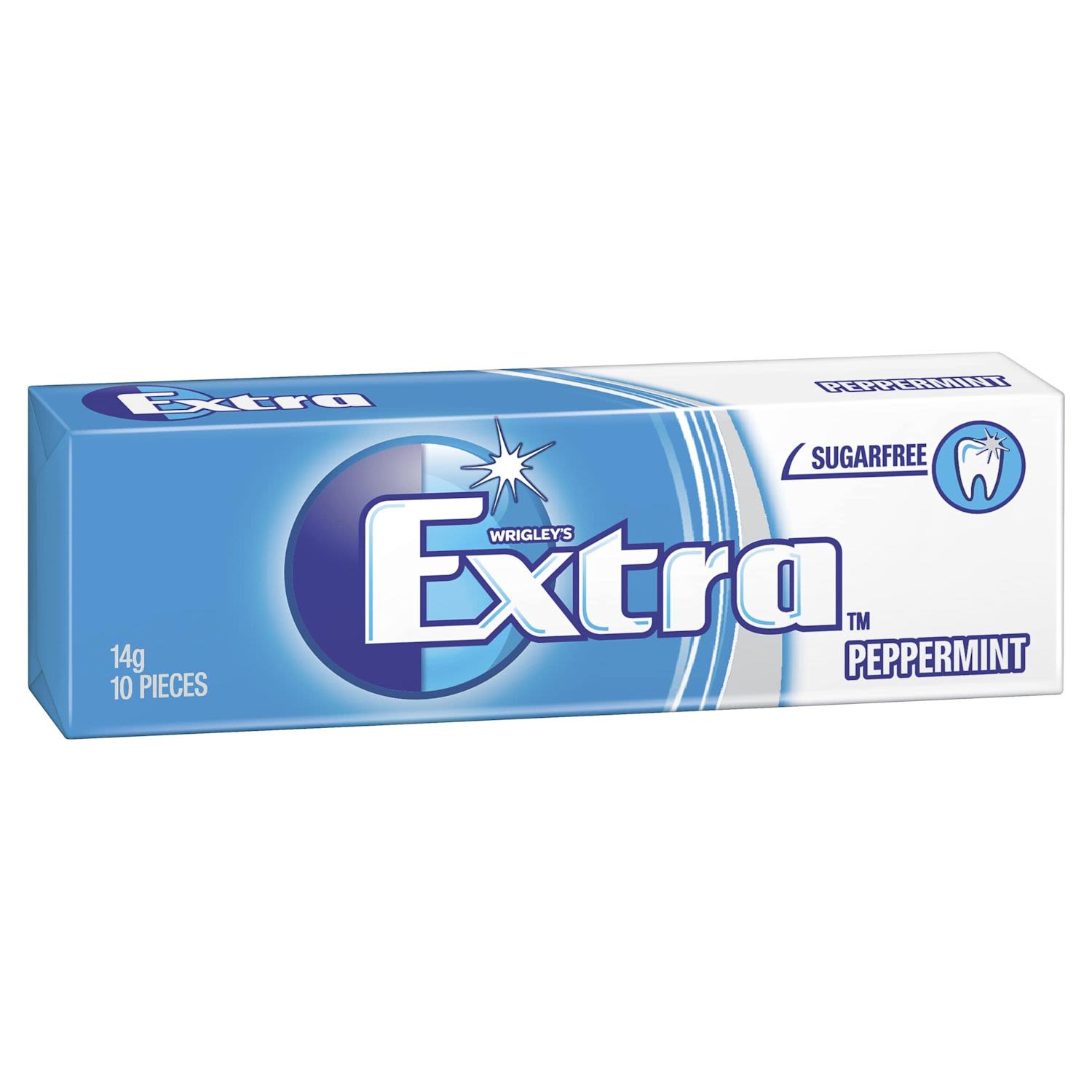 Extra Peppermint Chewing Gum Sugar Free