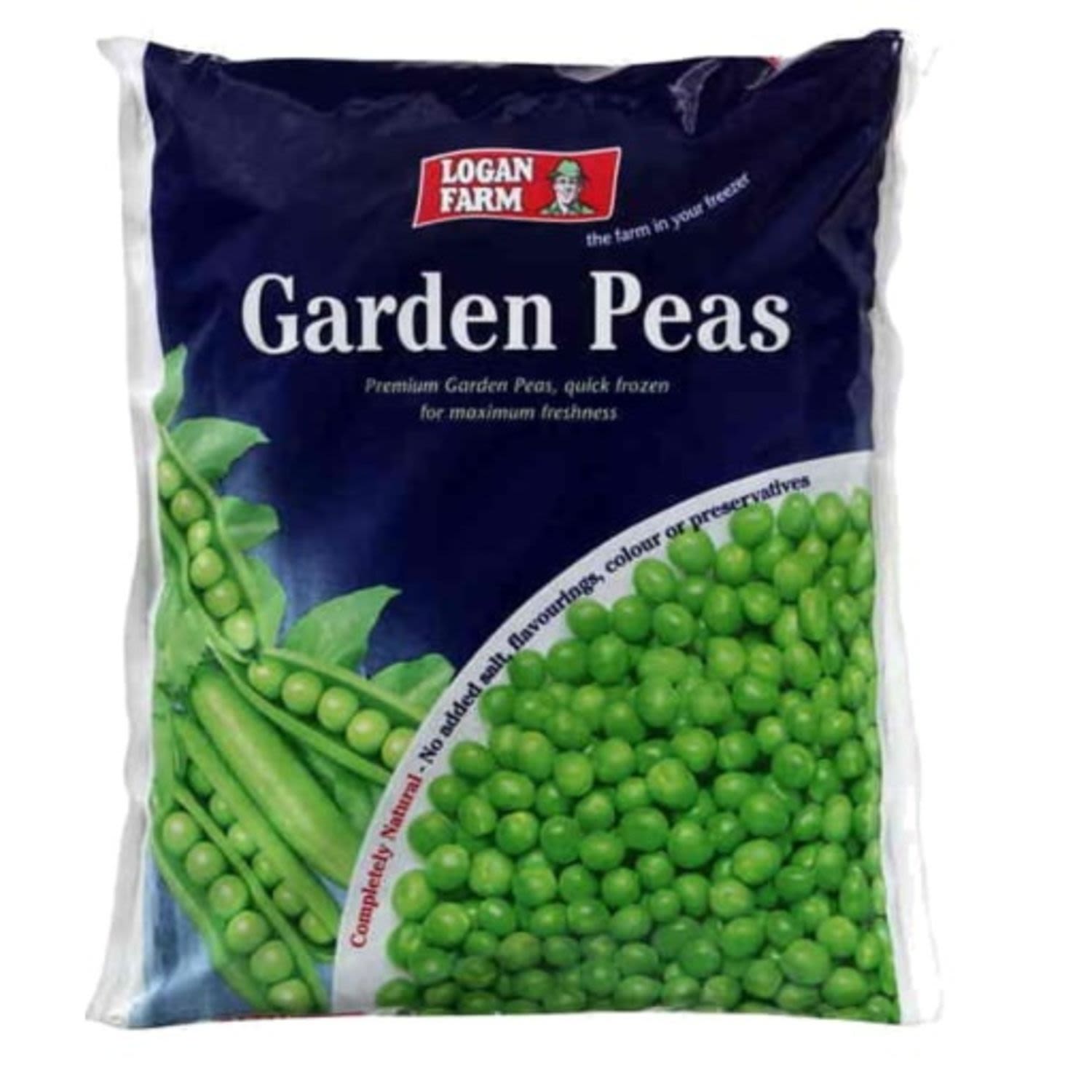Logan Farm Premium Garden Peas, 1 Kilogram