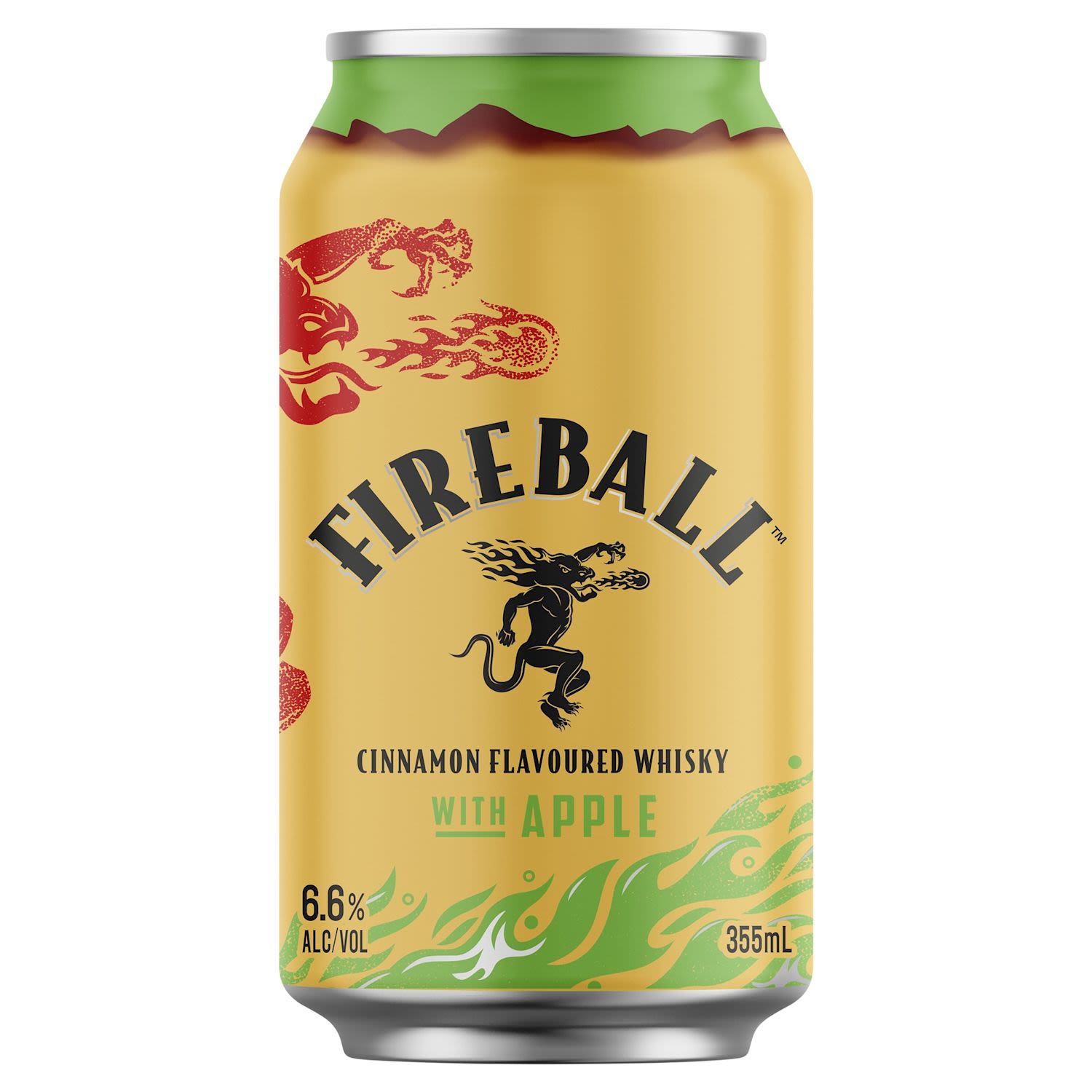 Fireball & Apple 6.6% Can