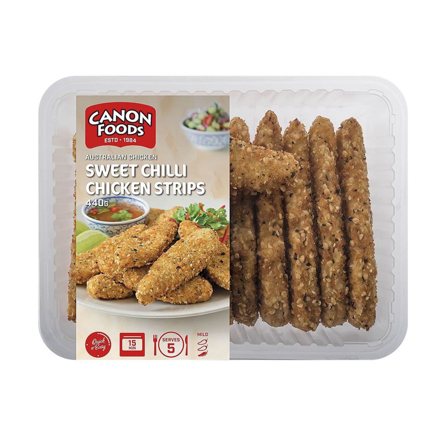 Canon Foods Sweet Chilli Tenders, 440 Gram
