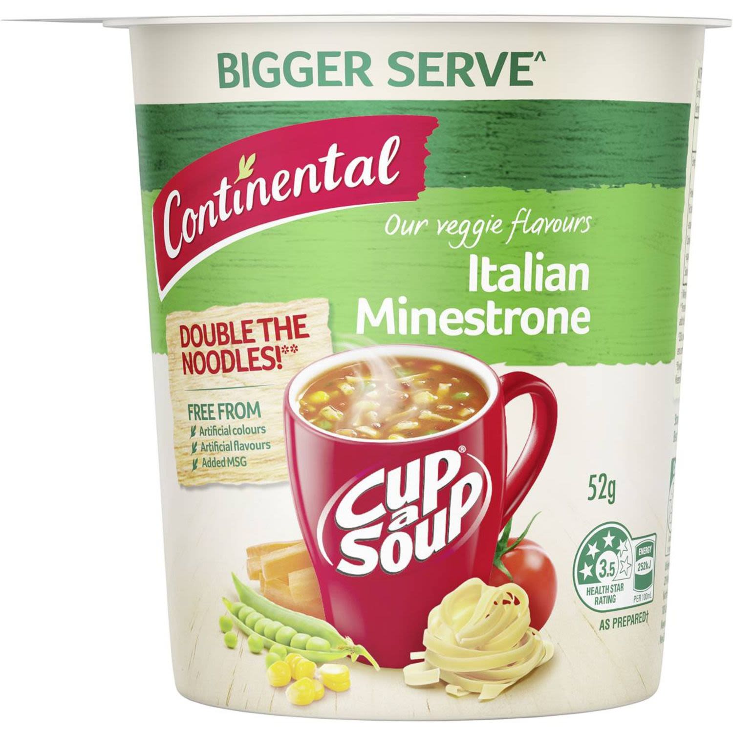Continental Cup A Soup Italian Minestrone, 52 Gram