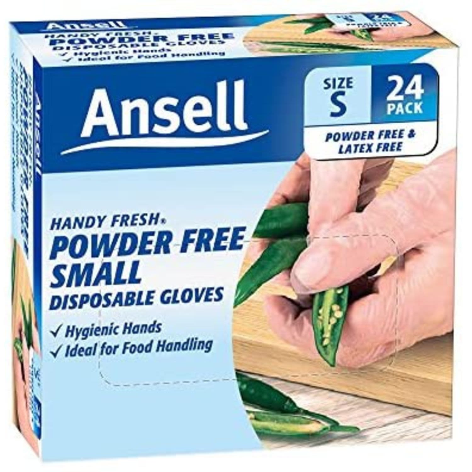 Ansell Glove Handy Fresh Small, 24 Each