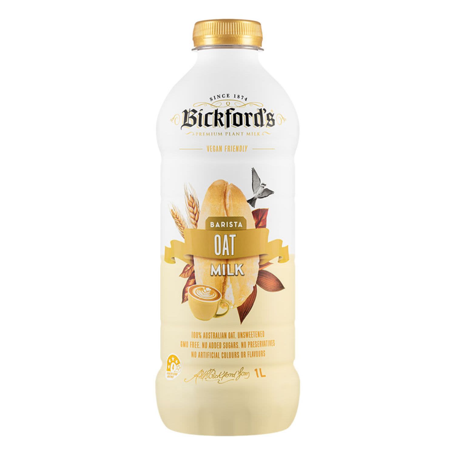 Bickford's Barista Oat Milk, 1 Litre