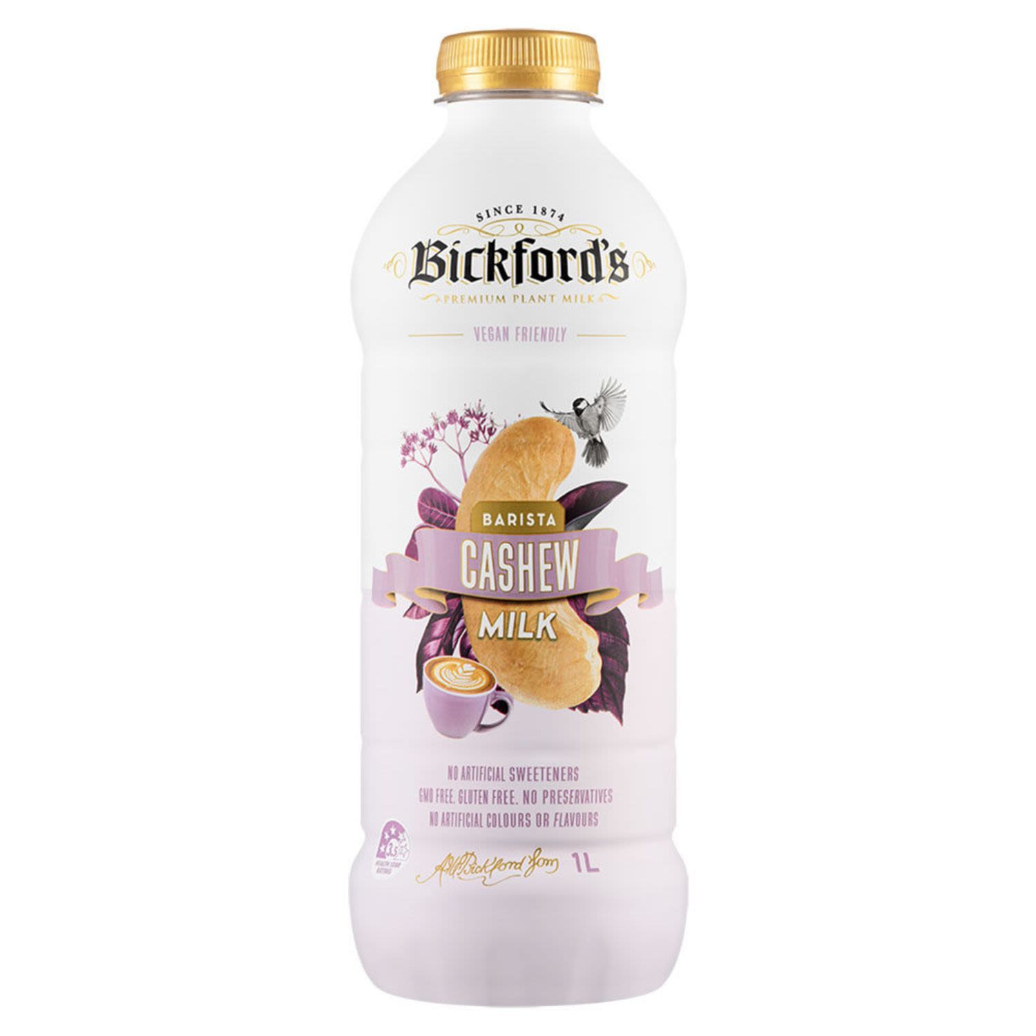 Bickford's Barista Cashew Milk, 1 Litre