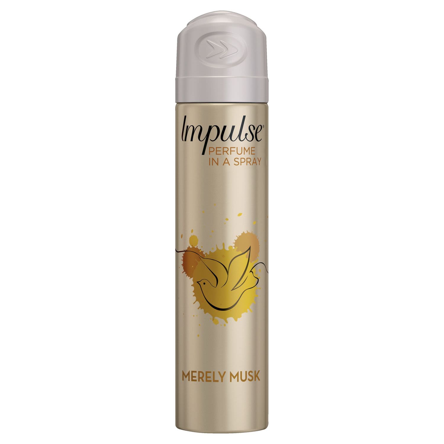 Impulse Women Body Spray Aerosol Deodorant Merely Musk, 75 Millilitre