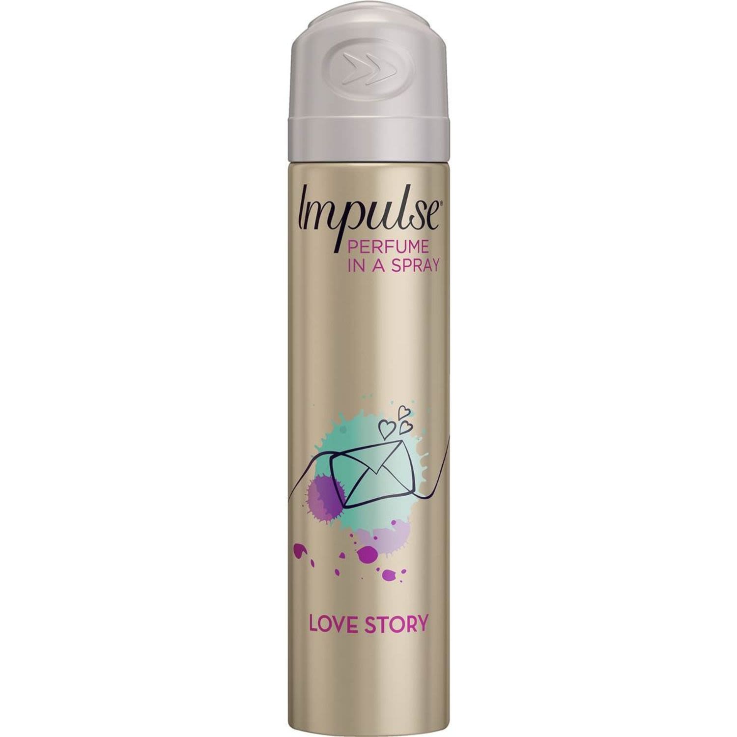 Impulse Body Spray Love Story, 75 Millilitre
