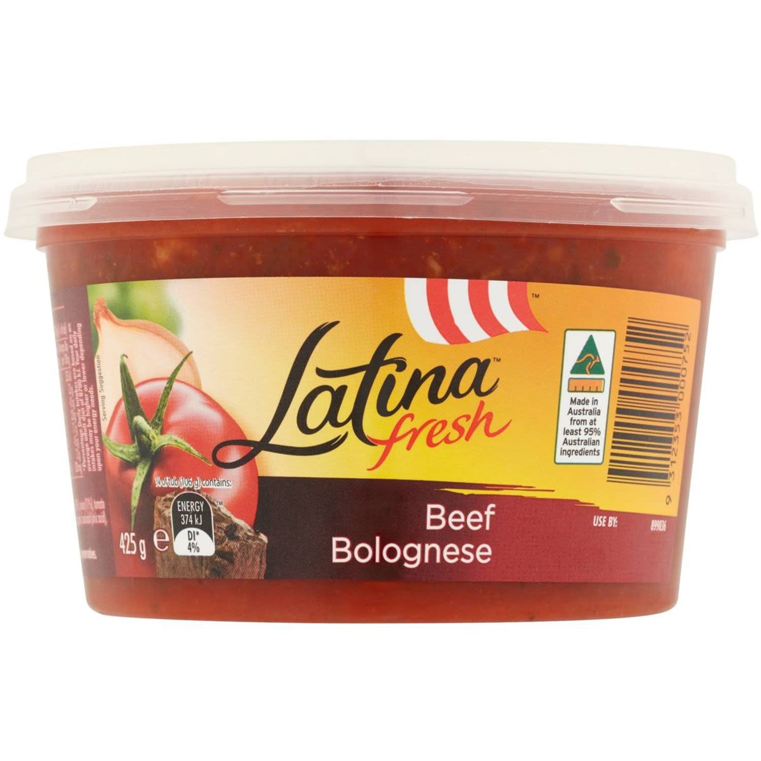 Latina Fresh Beef Bolognese Pasta Sauce, 425 Gram