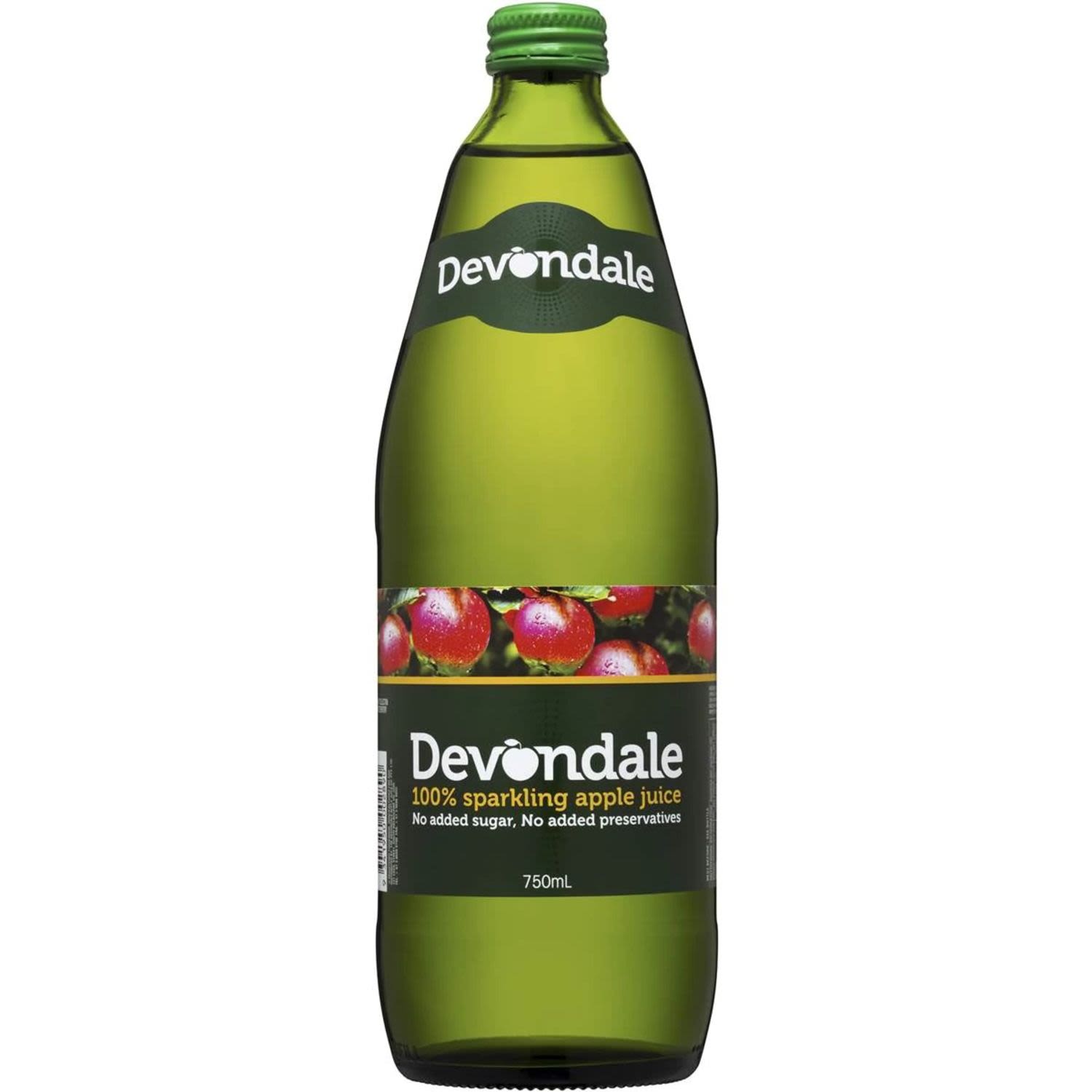 Devondale Sparkling Apple Juice, 750 Millilitre