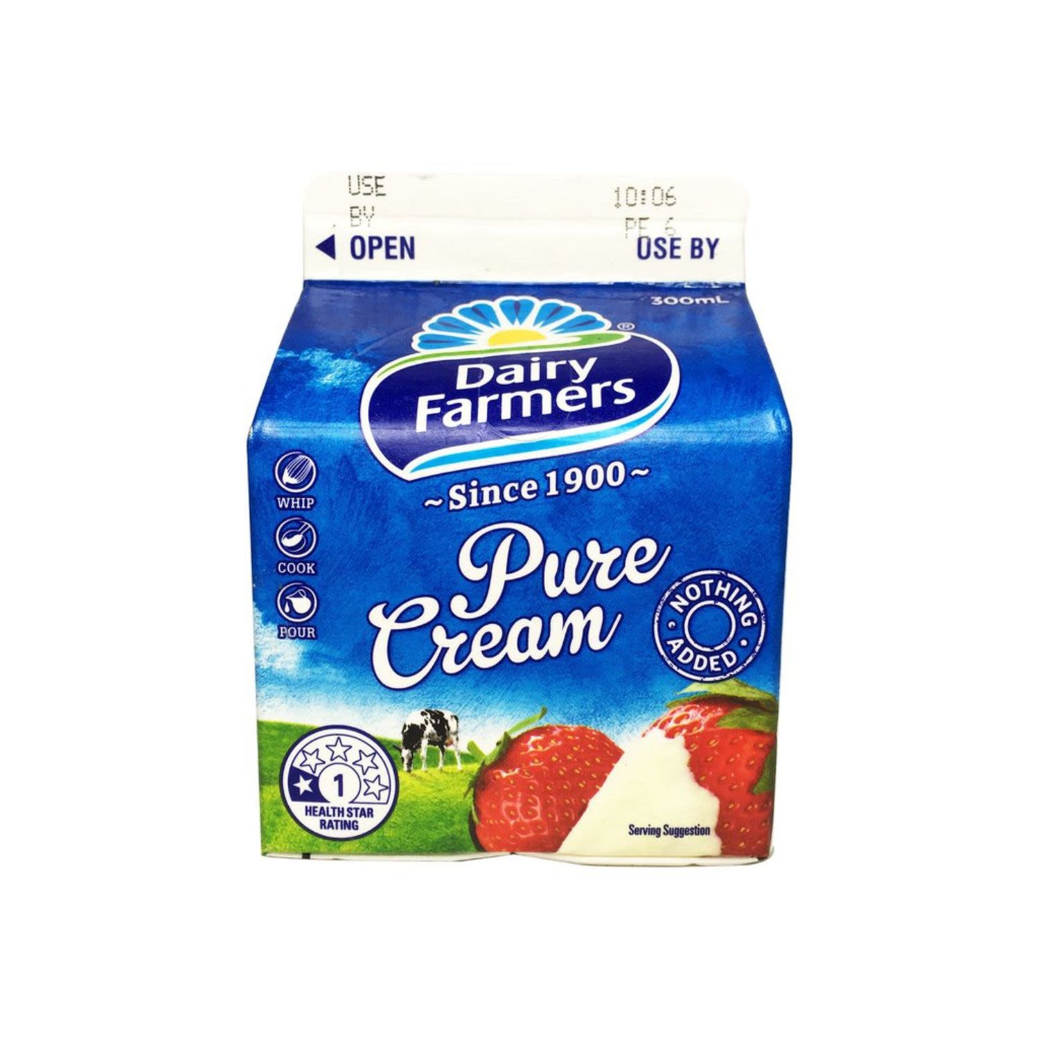 Dairy Farmers Fresh Cream, 300 Millilitre