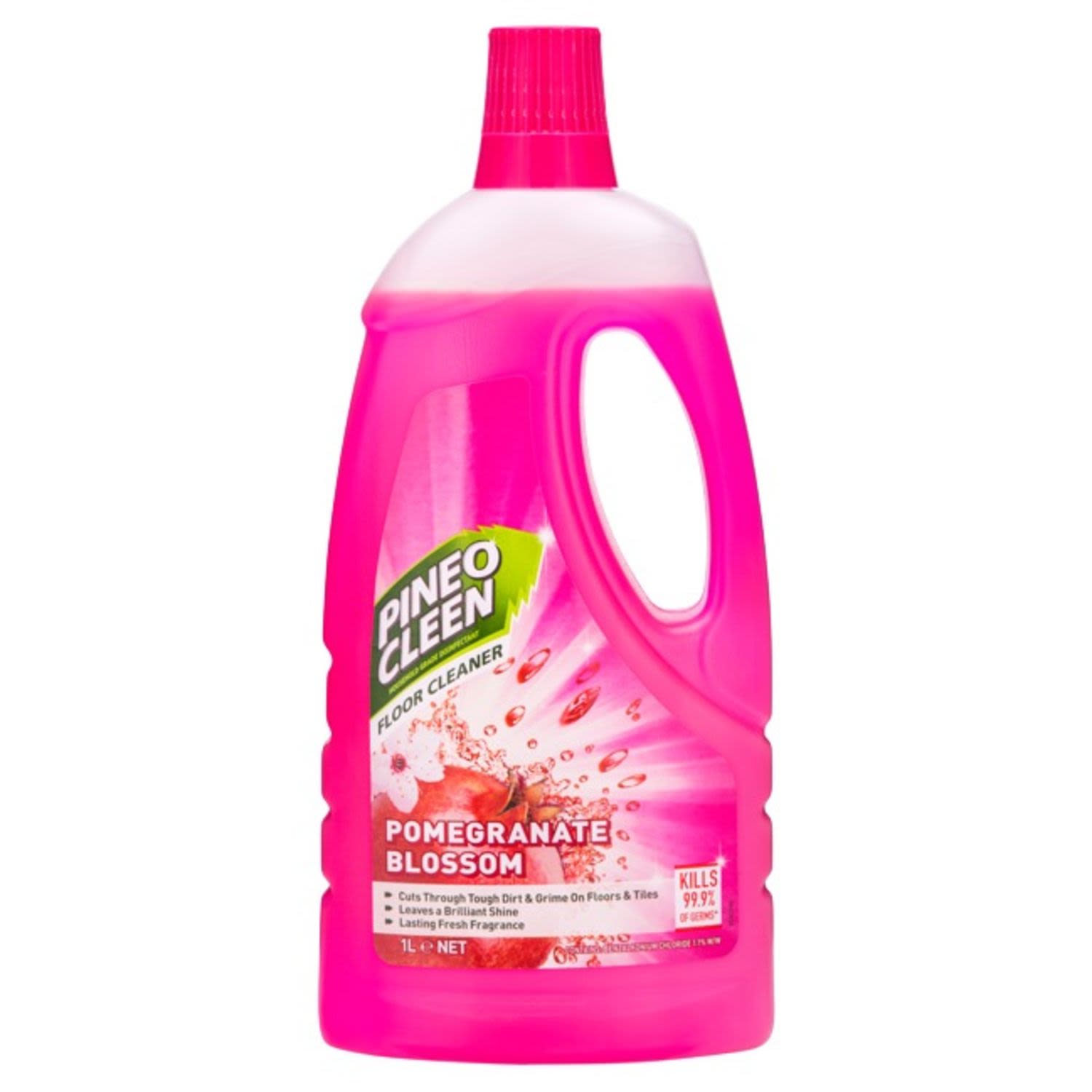 Pine O Cleen Disinfectant Floor Cleaner Pomegranate, 1 Litre