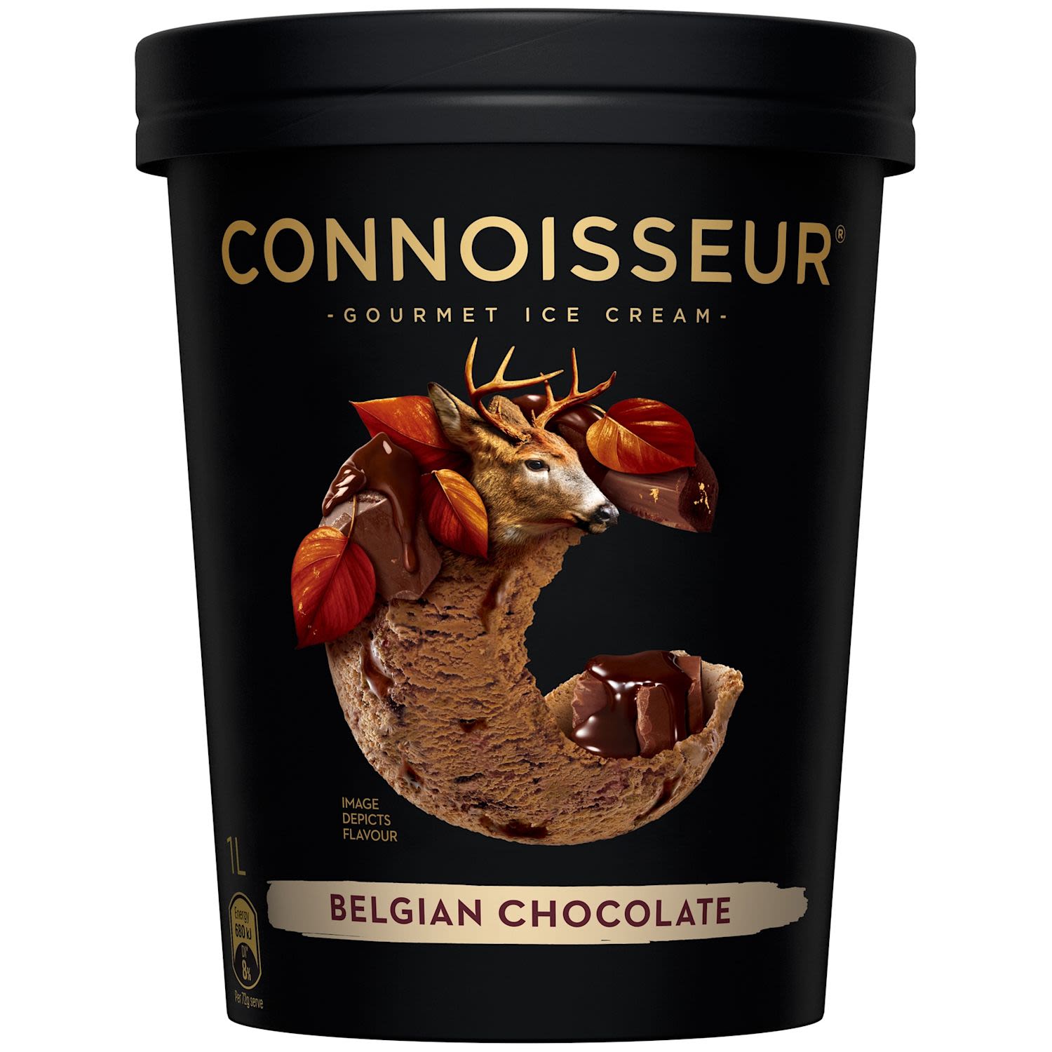 Connoisseur Ice Cream Belgian Chocolate