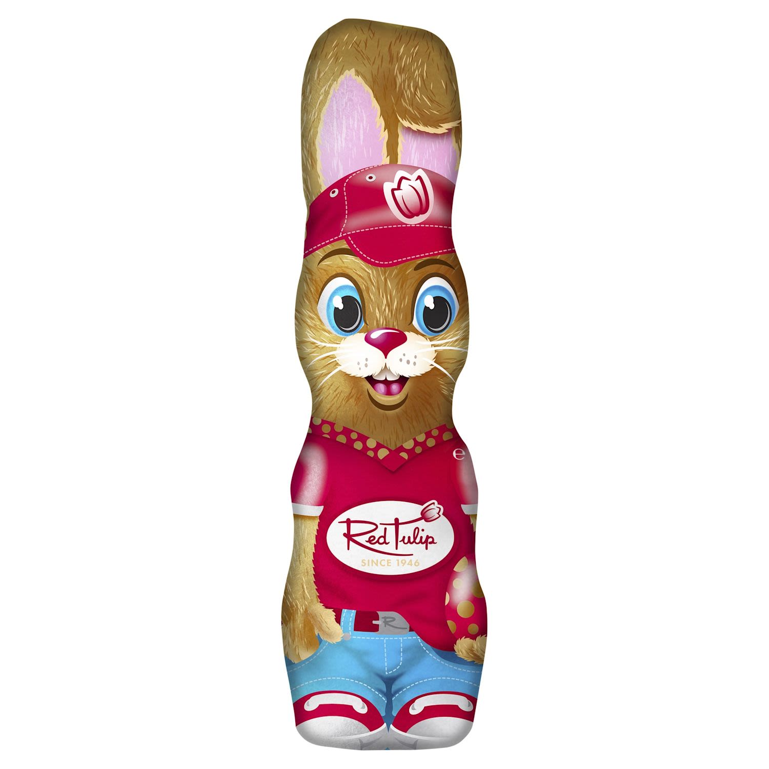 Red Tulip Easter Rabbit