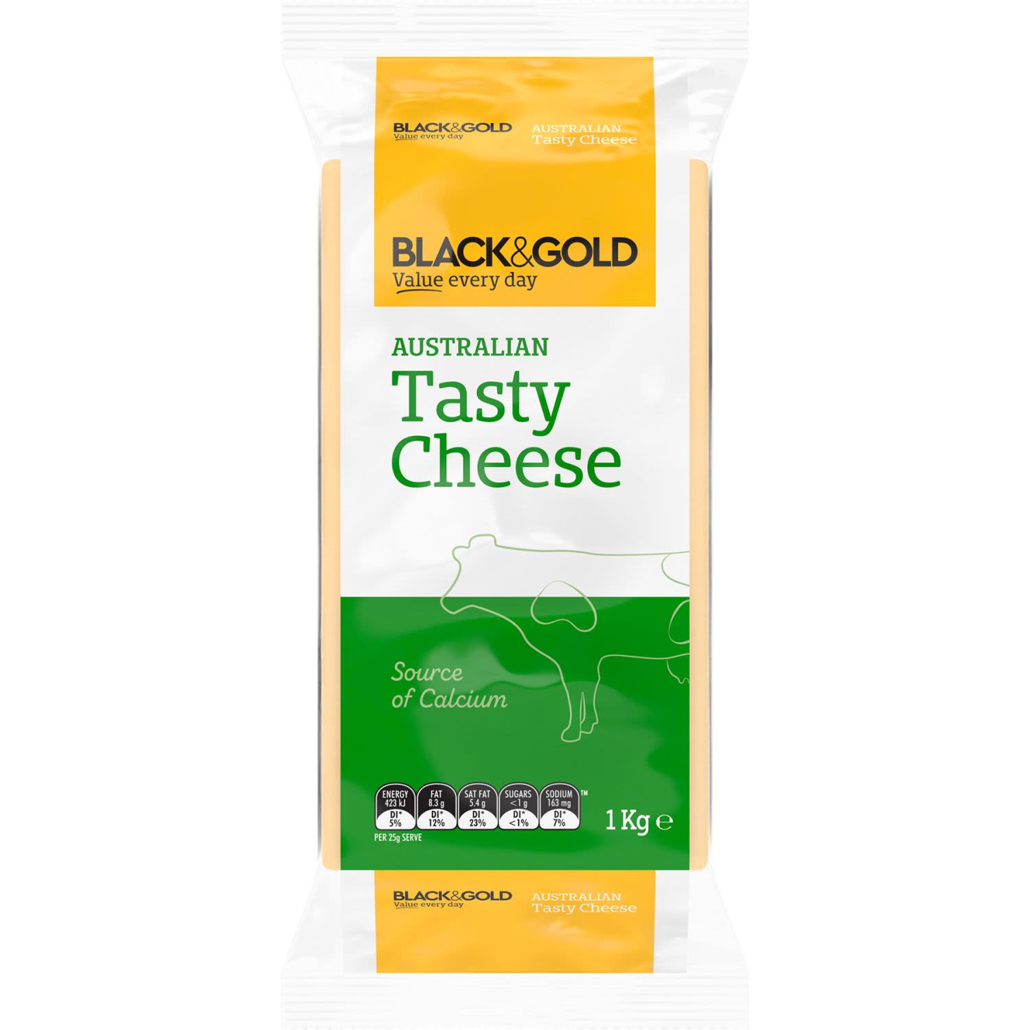 Black & Gold Tasty Cheese, 1 Kilogram