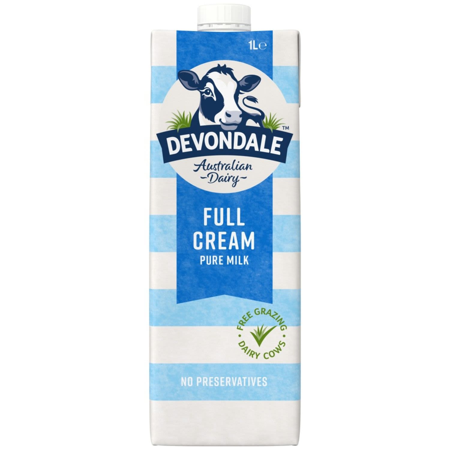 Devondale 100% Pure Full Cream Long Life Milk, 1 Litre