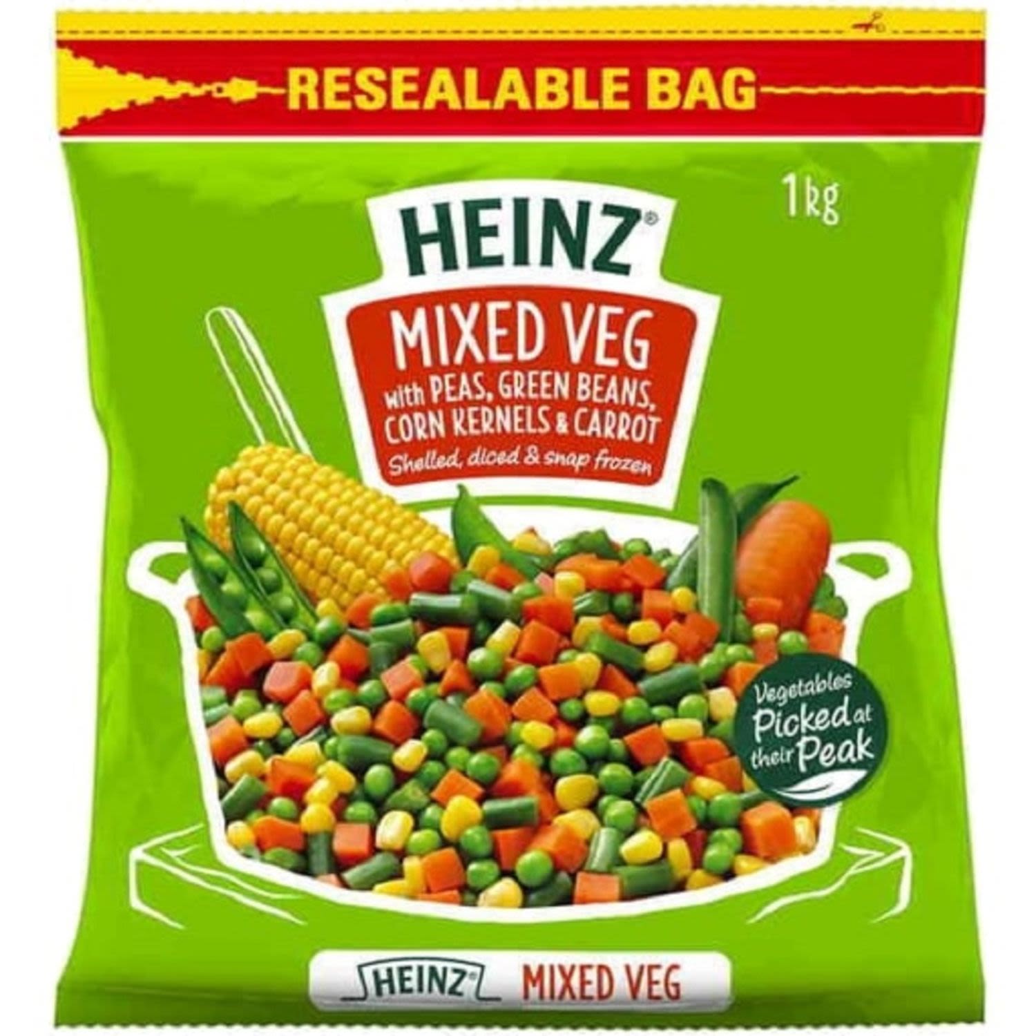 Heinz Mixed Vegetables , 1 Kilogram