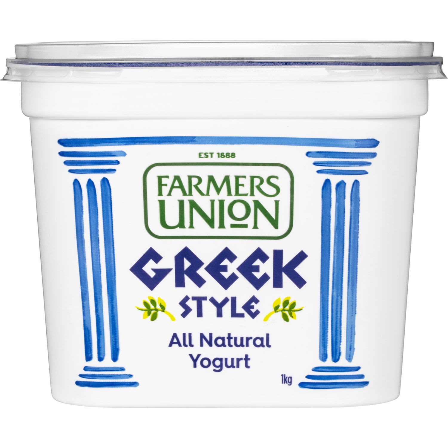 Farmers Union Greek Style Yoghurt, 1 Kilogram