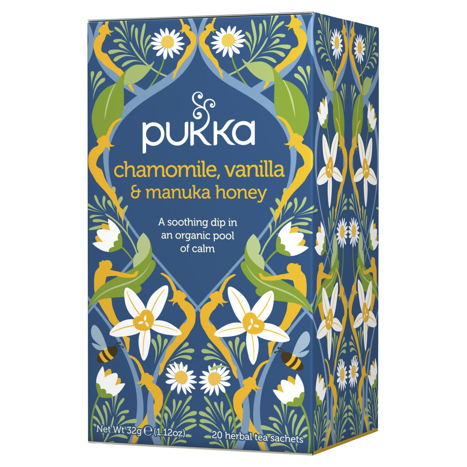 Pukka Herbal Tea Chamomile, Vanilla & Manuka