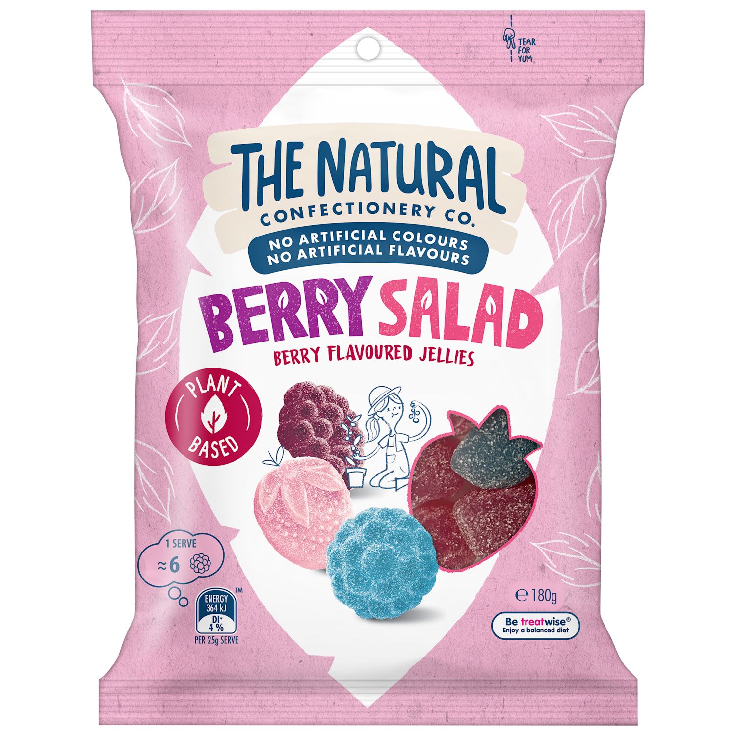 The Natural Confectionery Co. 180g