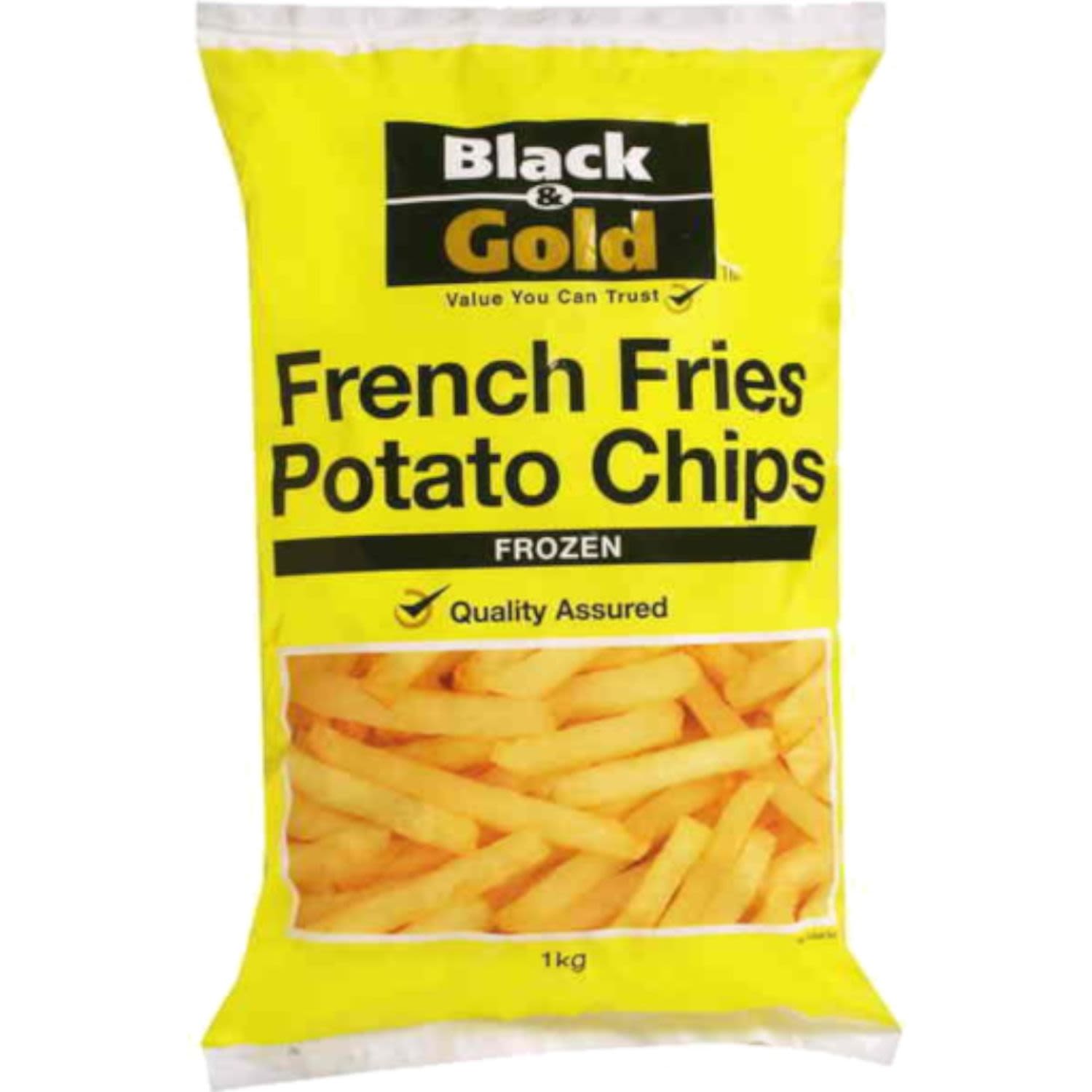 Black & Gold French Fries, 1 Kilogram