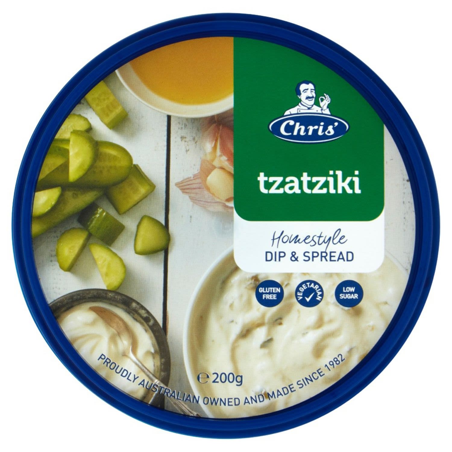 Chris' Tzatziki Dip, 200 Gram