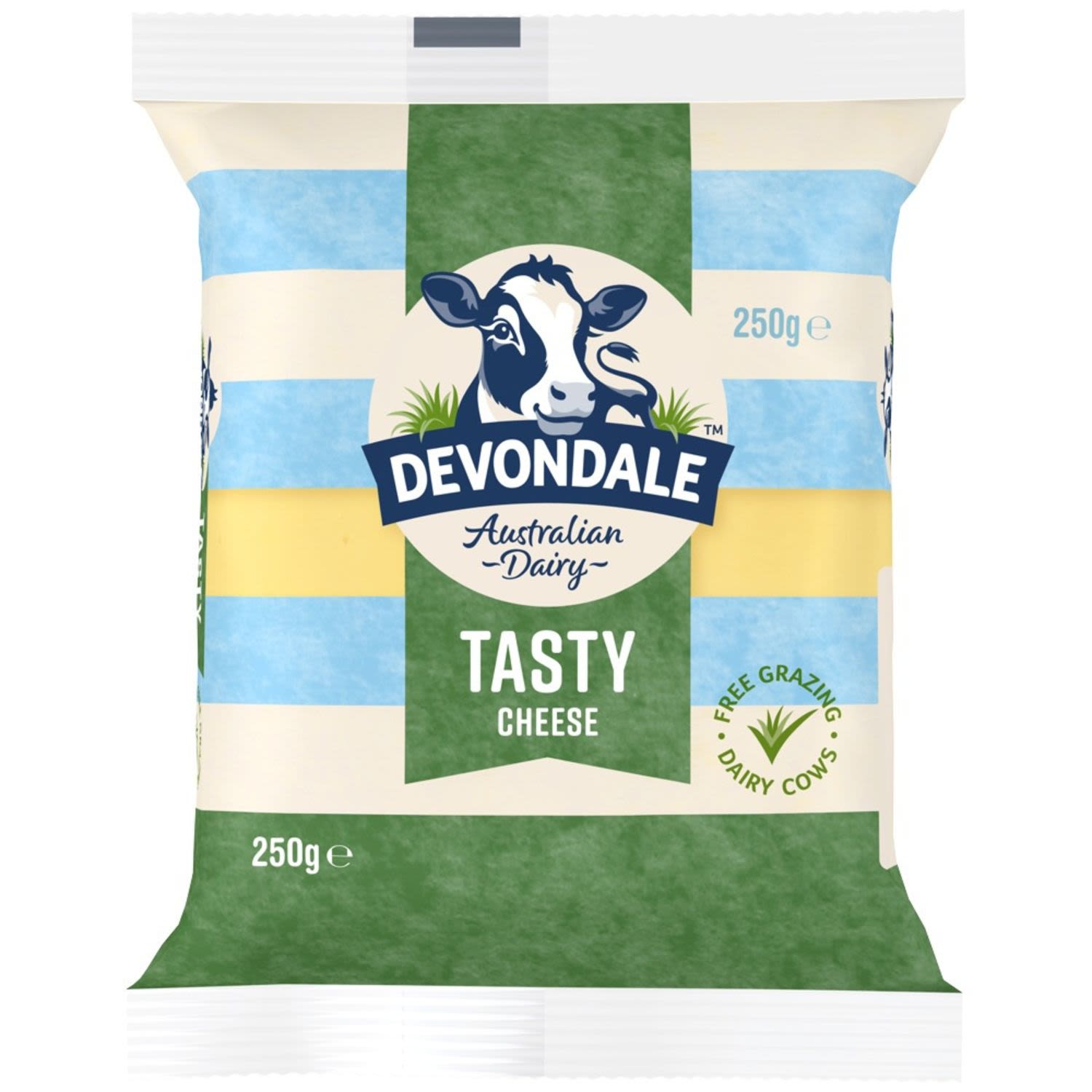 Devondale Tasty All-Rounder Cheese Block, 250 Gram