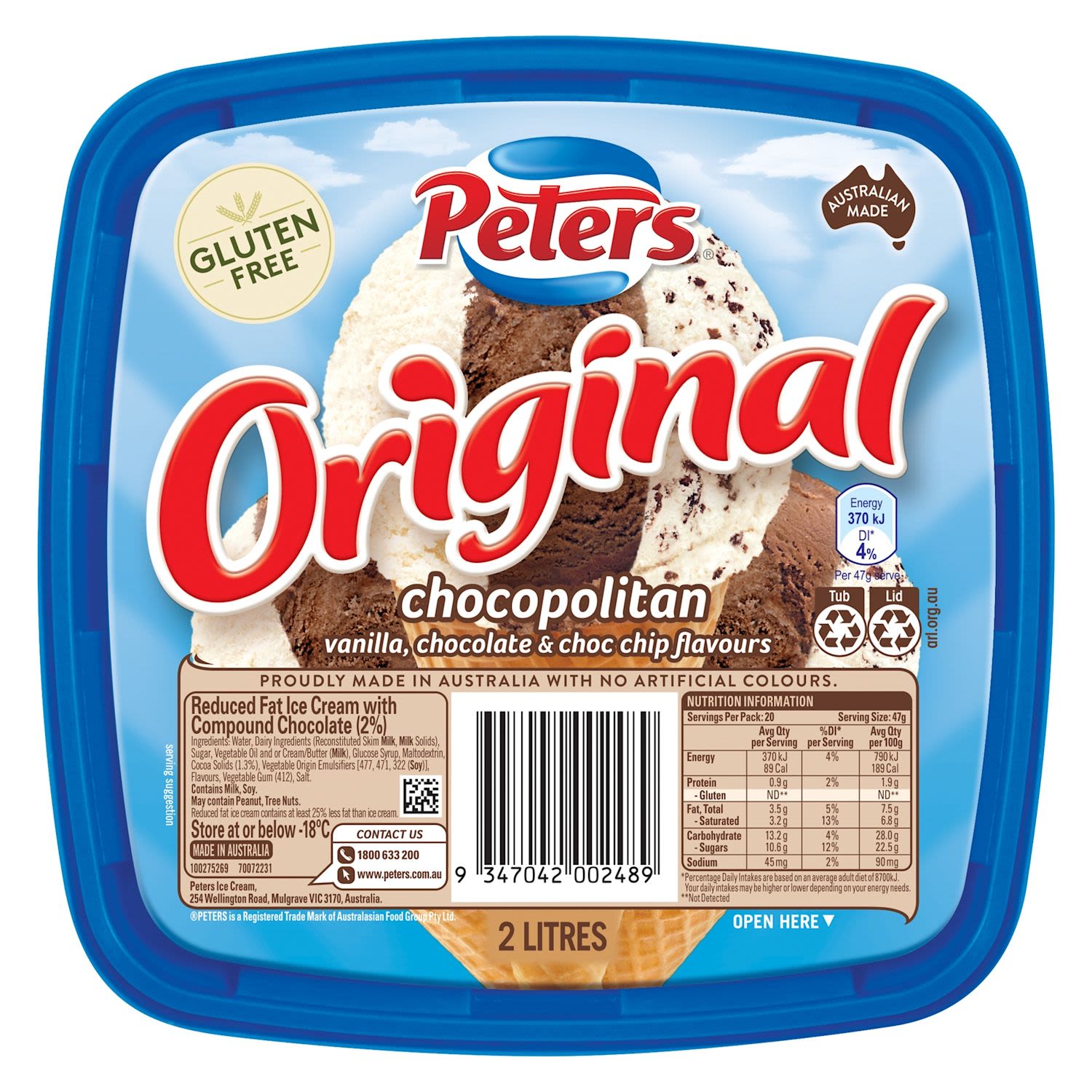 Peters Chocopolitan Ice Cream