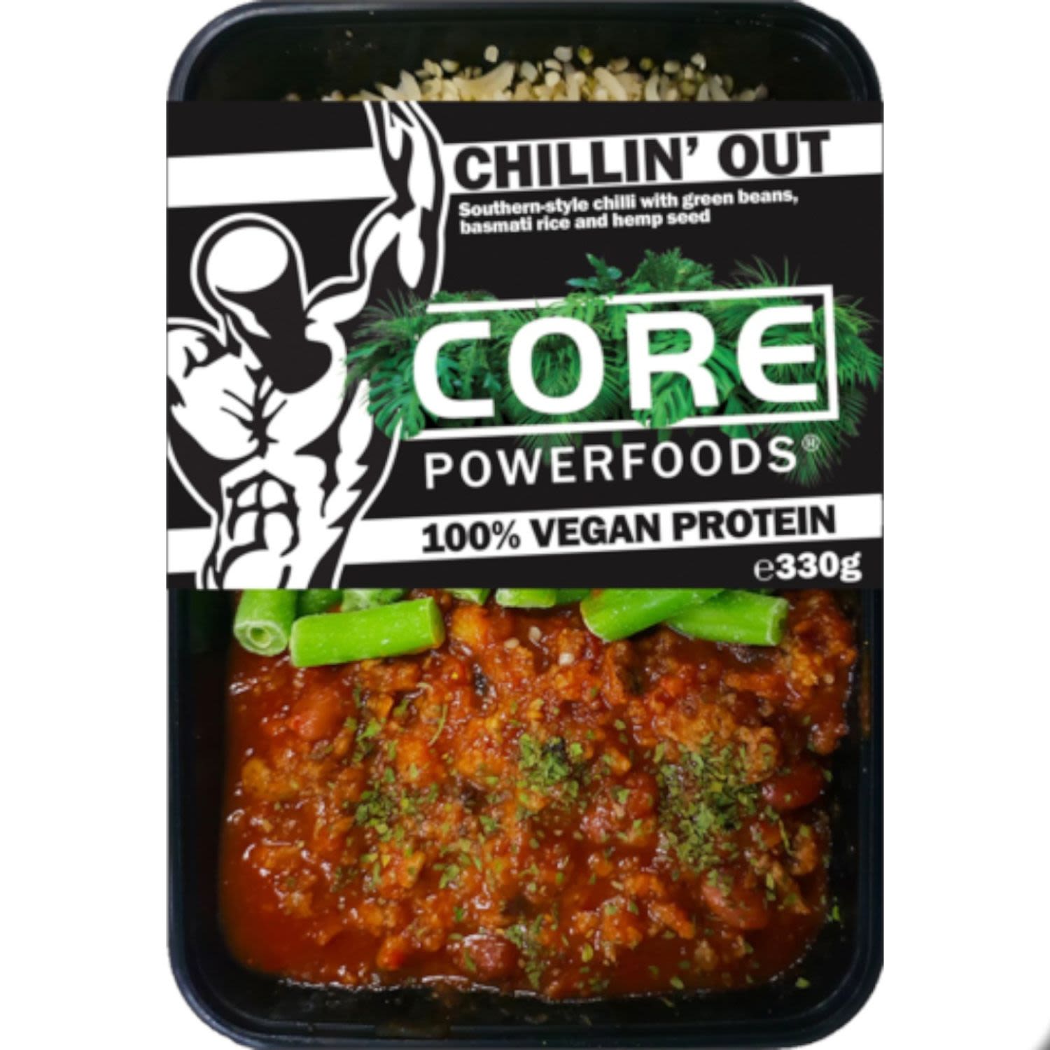 Core Powerfoods Vegan Chillin Out, 330 Gram