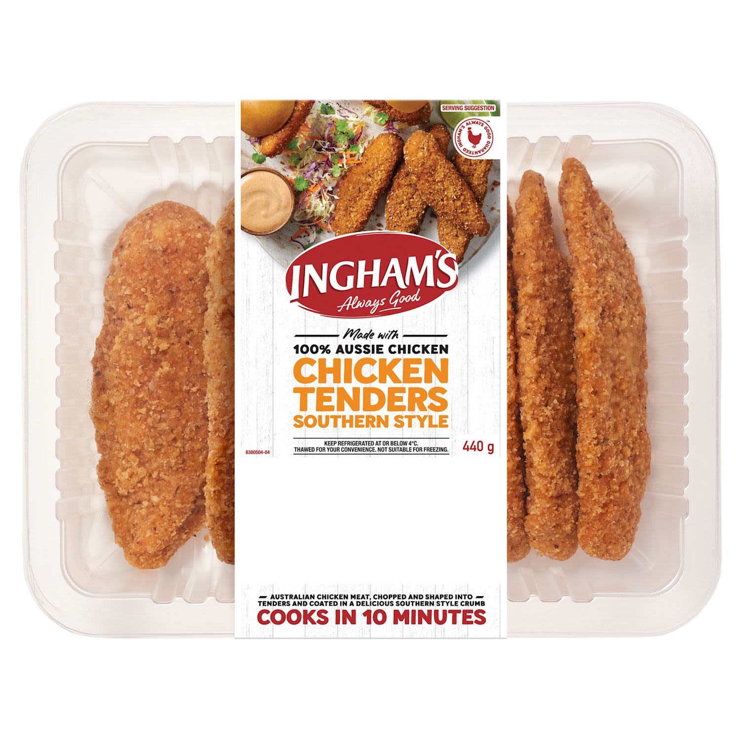 INGHAM'S Quick Cook Crumbed Southern Style Tenders